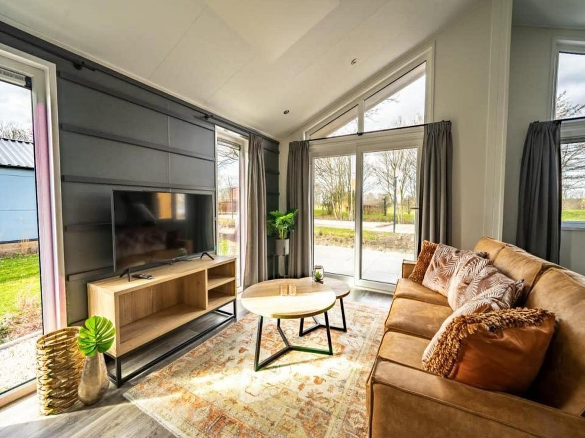 De woonkamer van Hackfort 6 in Kampen