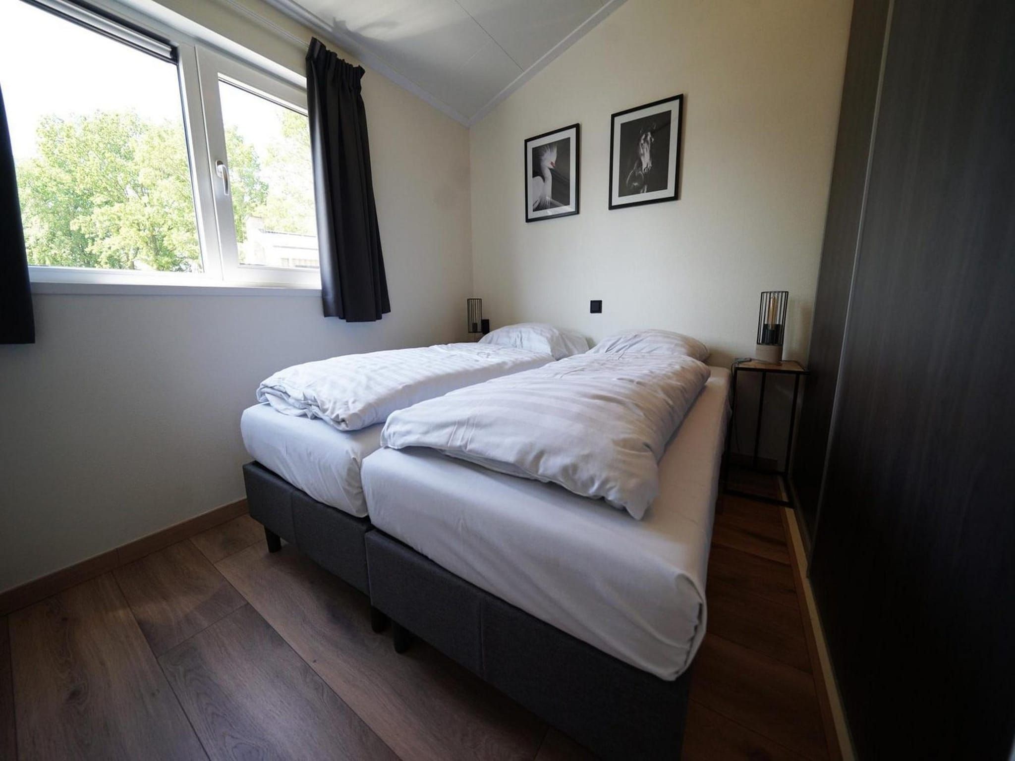Een slaapkamer van Hackfort 6 in Kampen