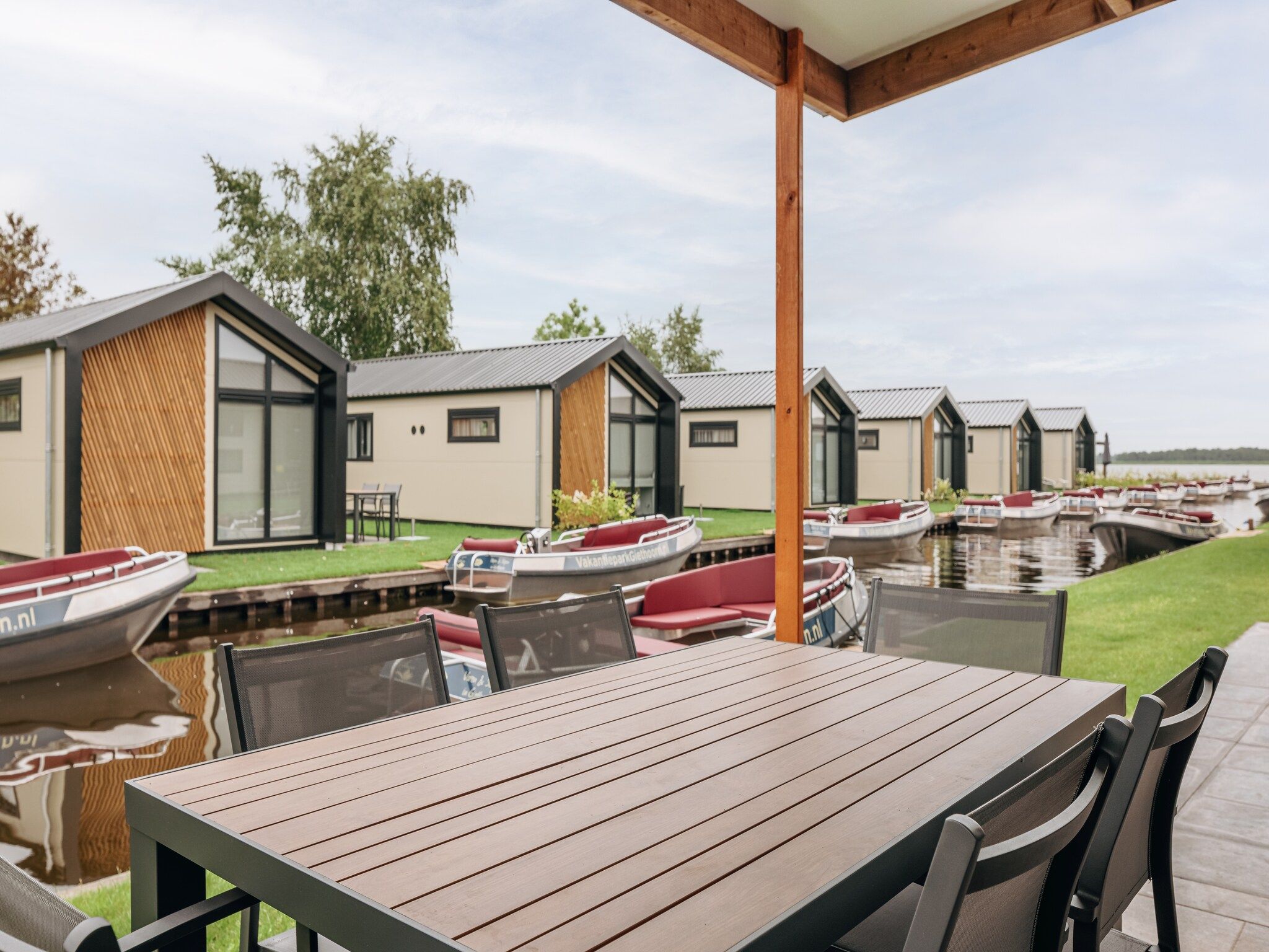 Parkfaciliteiten bij Vakantiepark Giethoorn 12 in Giethoorn