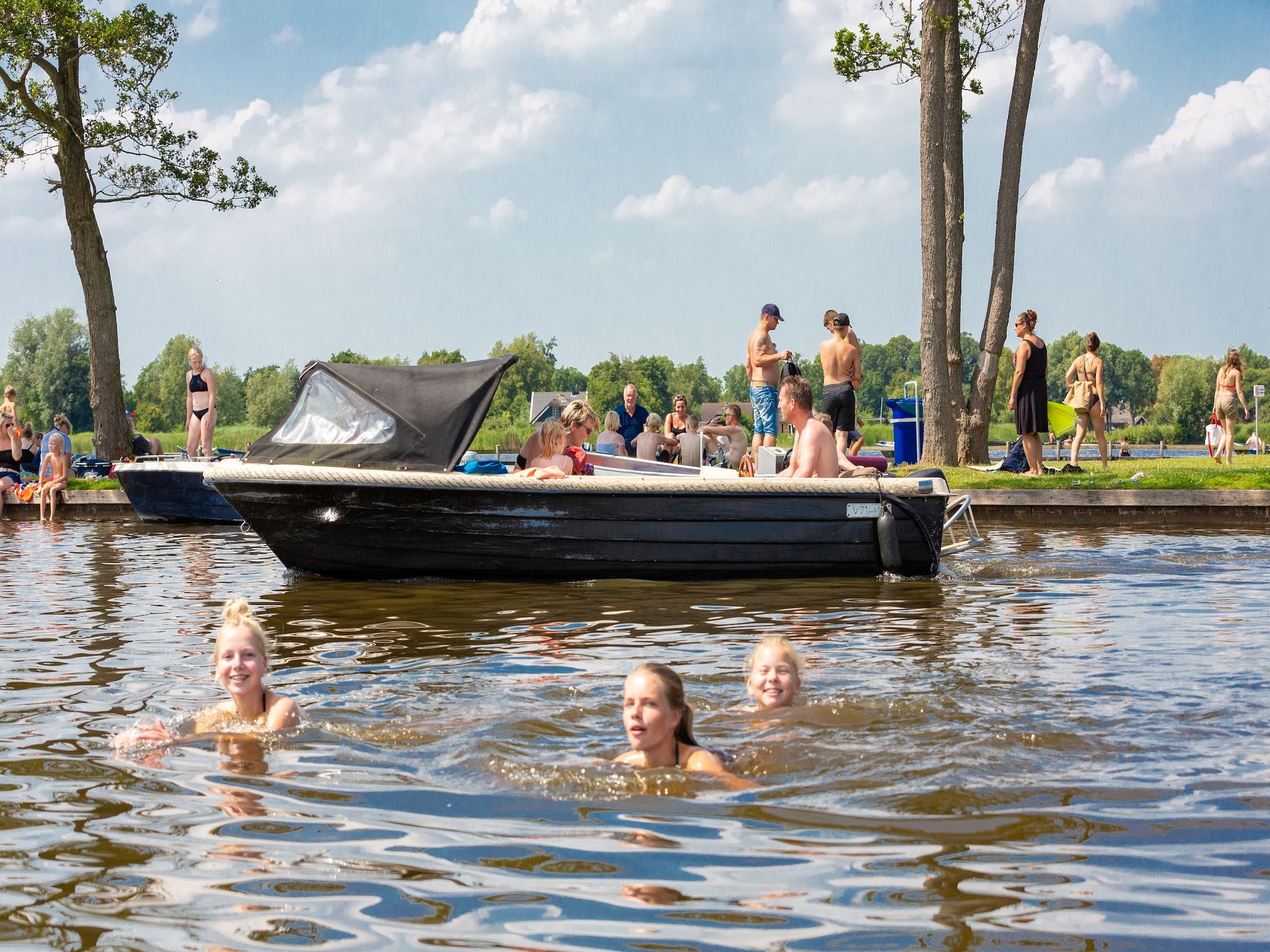 Parkfaciliteiten bij Vakantiepark Giethoorn 12 in Giethoorn