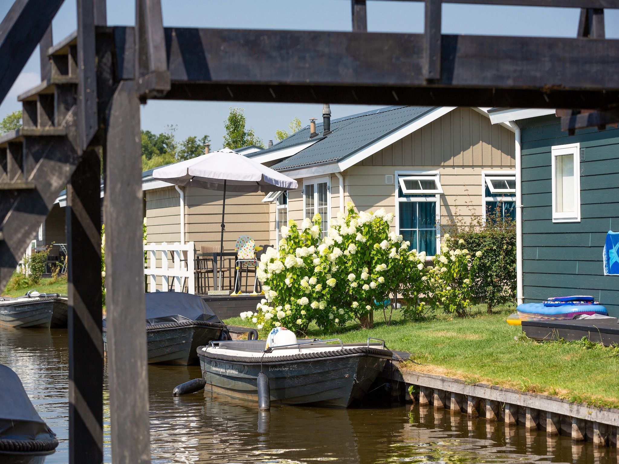 Parkfaciliteiten bij Vakantiepark Giethoorn 12 in Giethoorn