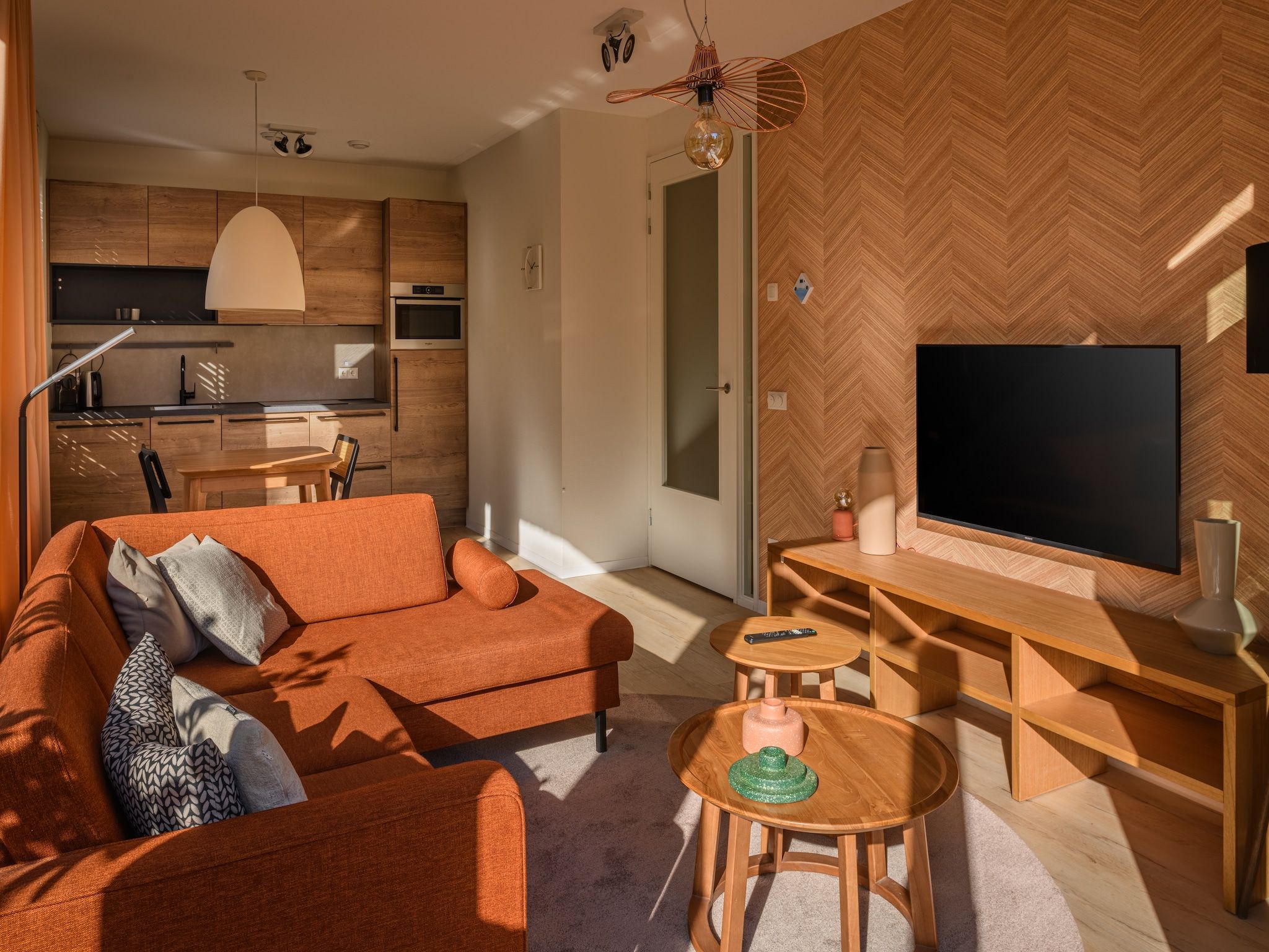 De woonkamer van Resort Maastricht 32 in Maastricht