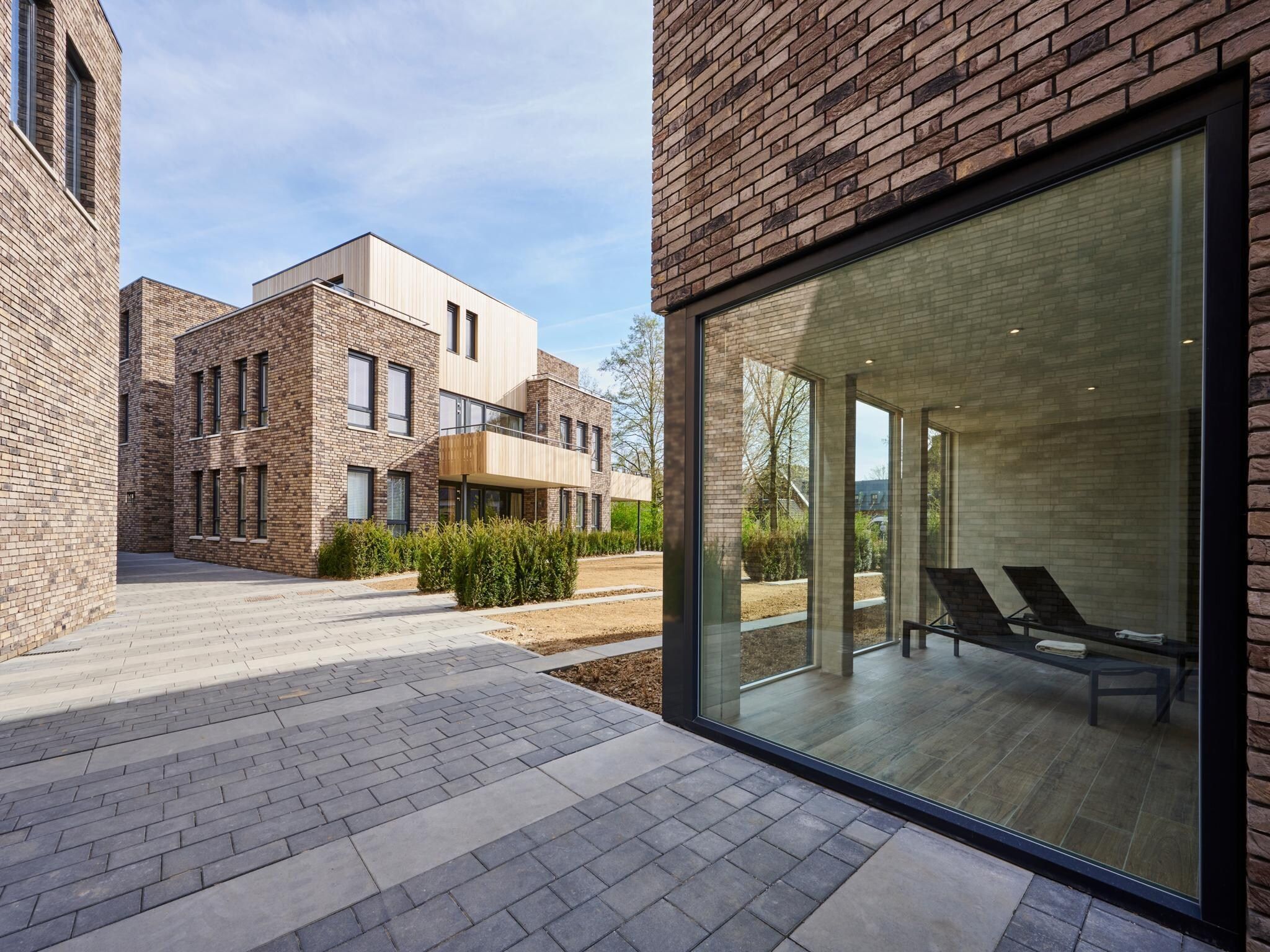 De buitenkant van Resort Maastricht 36 in Maastricht