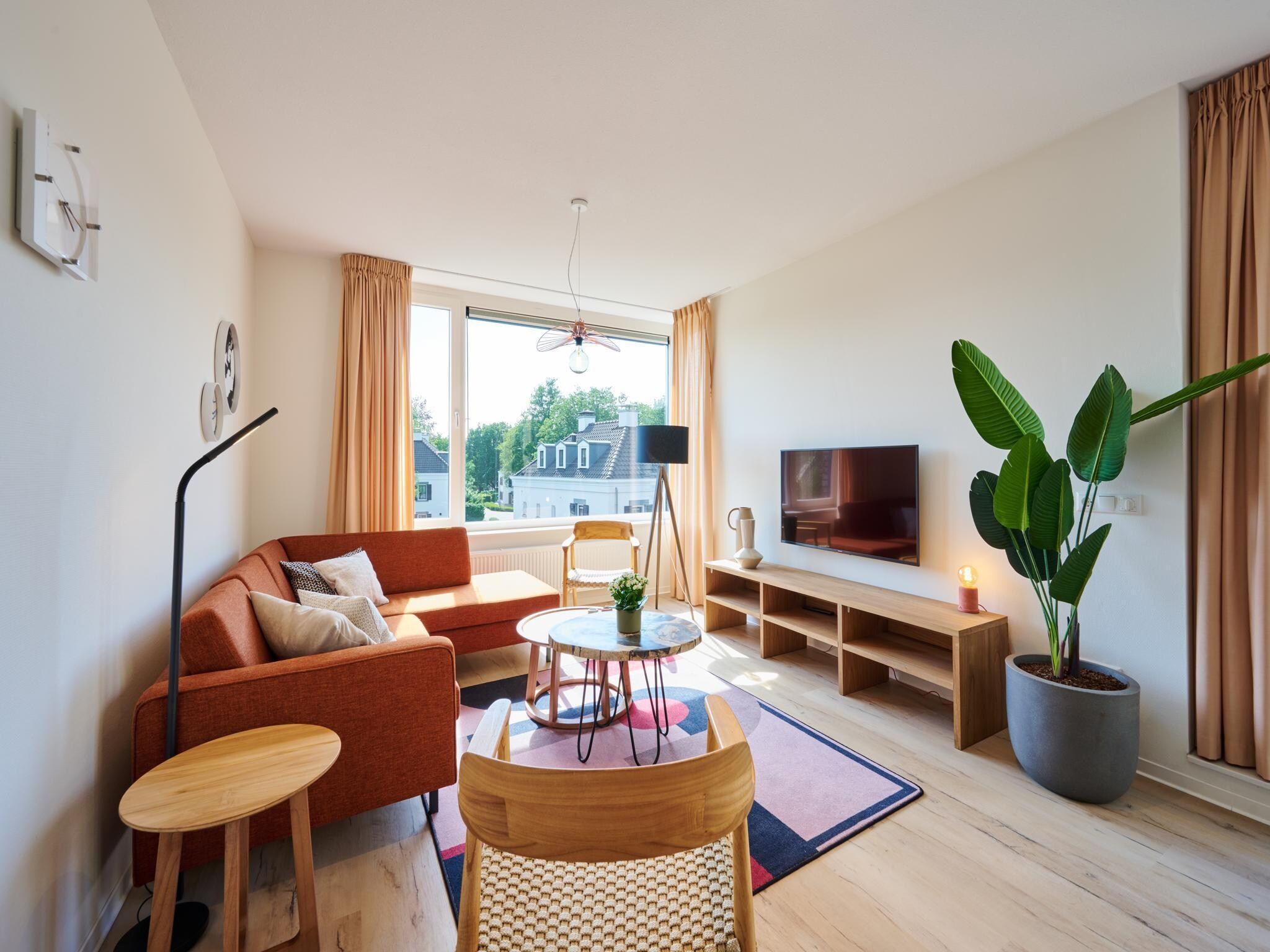 De woonkamer van Resort Maastricht 37 in Maastricht