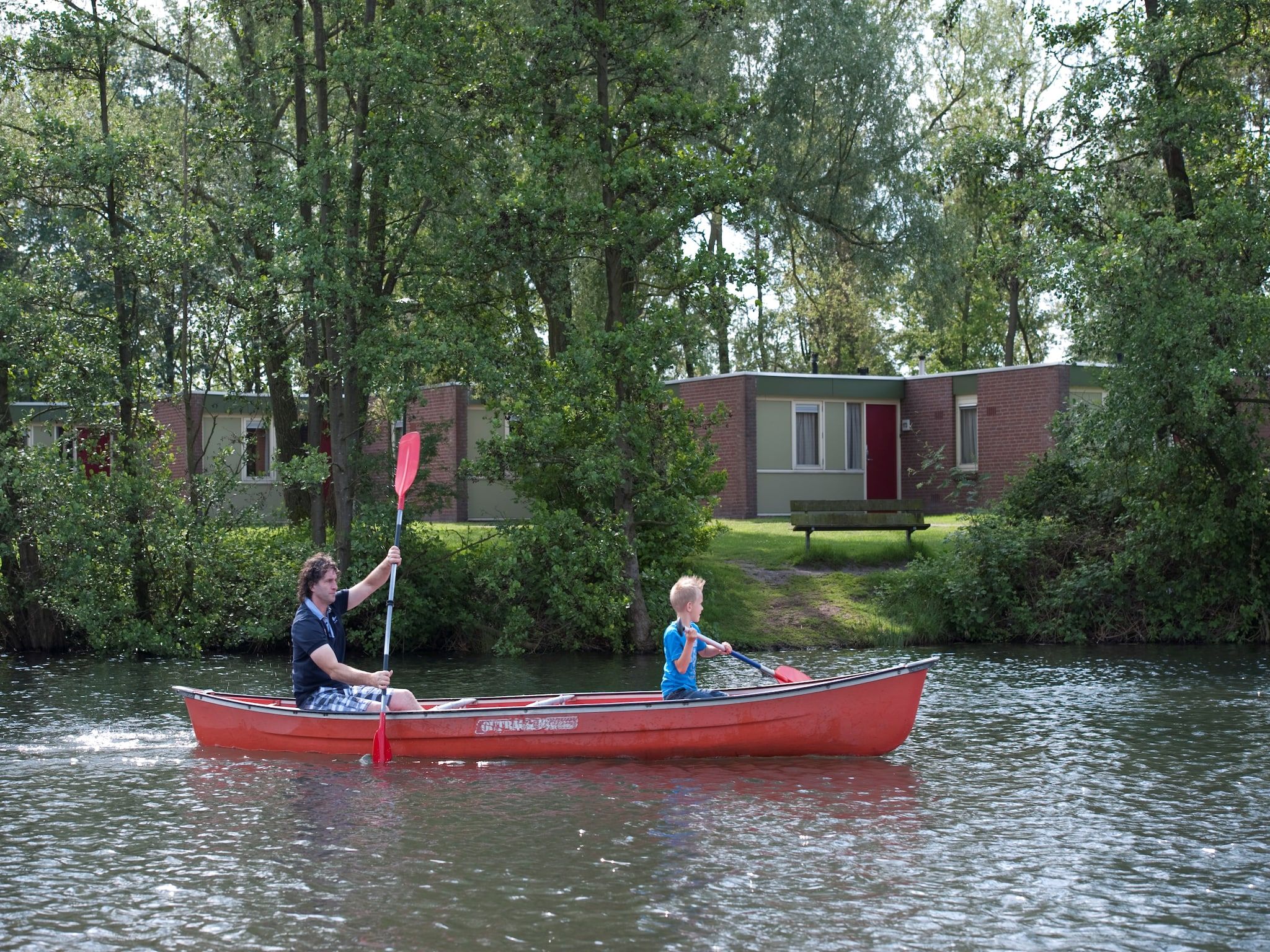 Parkfaciliteiten bij Vakantiepark Klein Vink 9 in Arcen