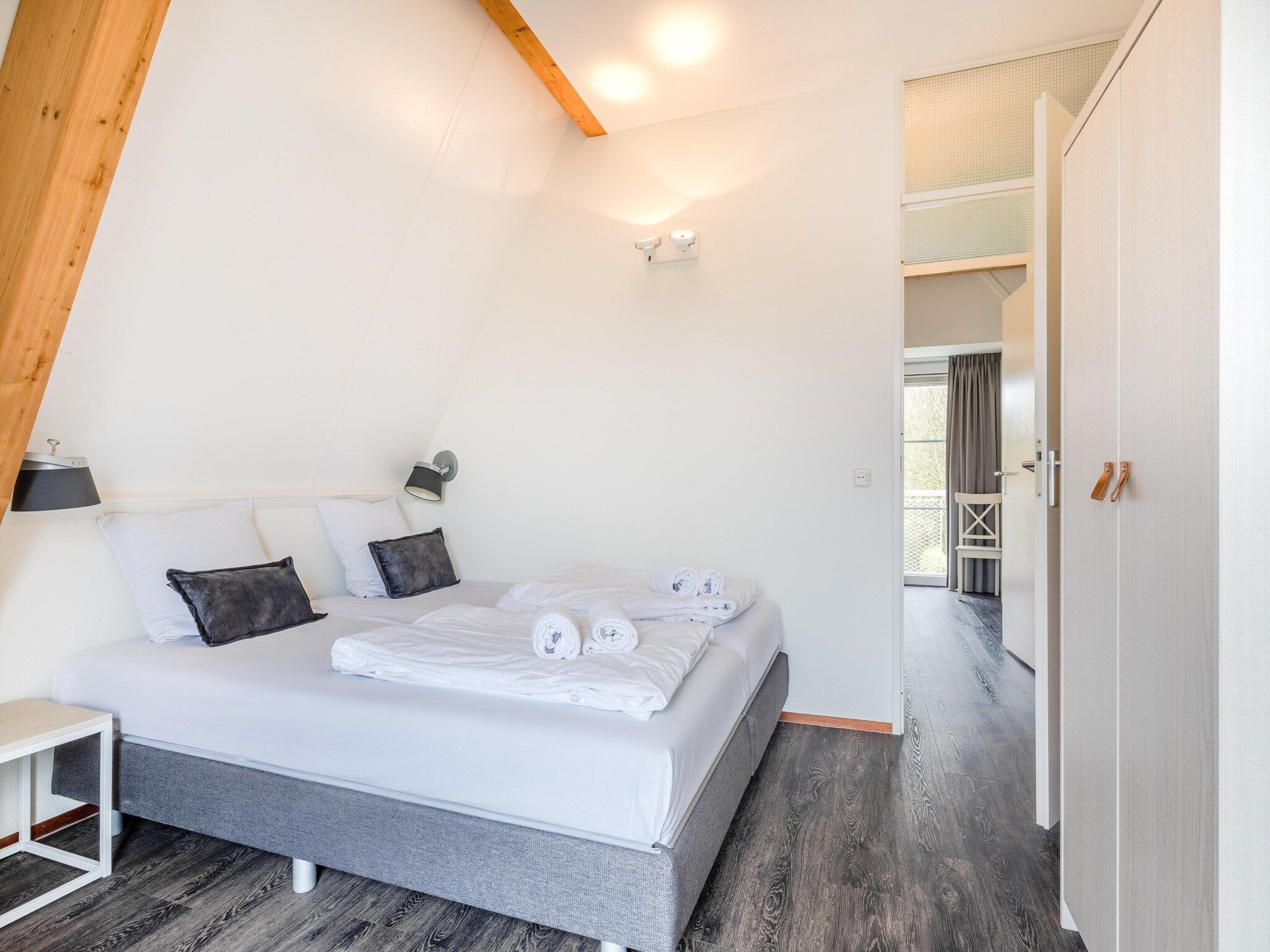 Een slaapkamer van Noordzee Résidence De Banjaard 21 in Kamperland
