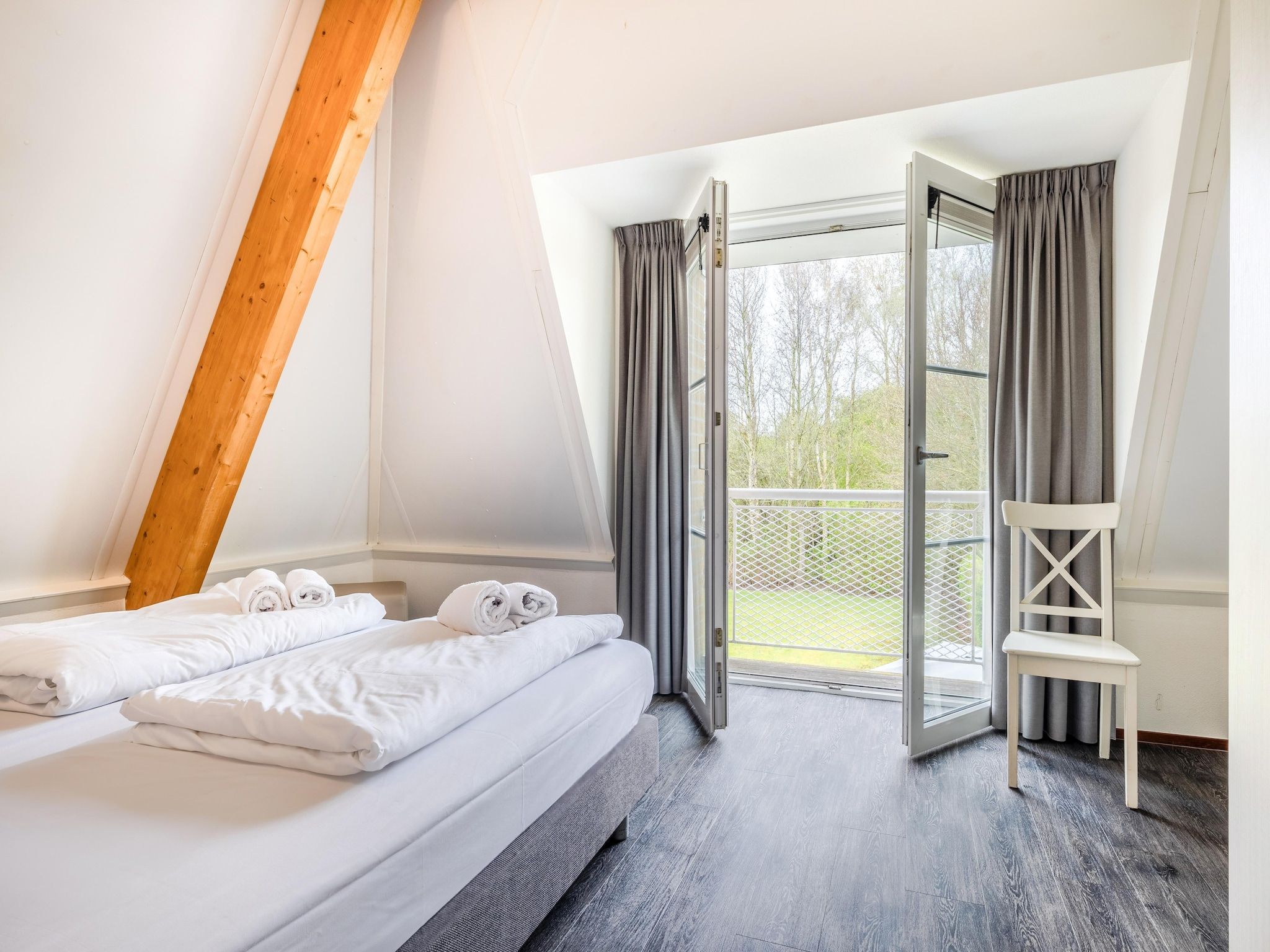 Een slaapkamer van Noordzee Résidence De Banjaard 21 in Kamperland