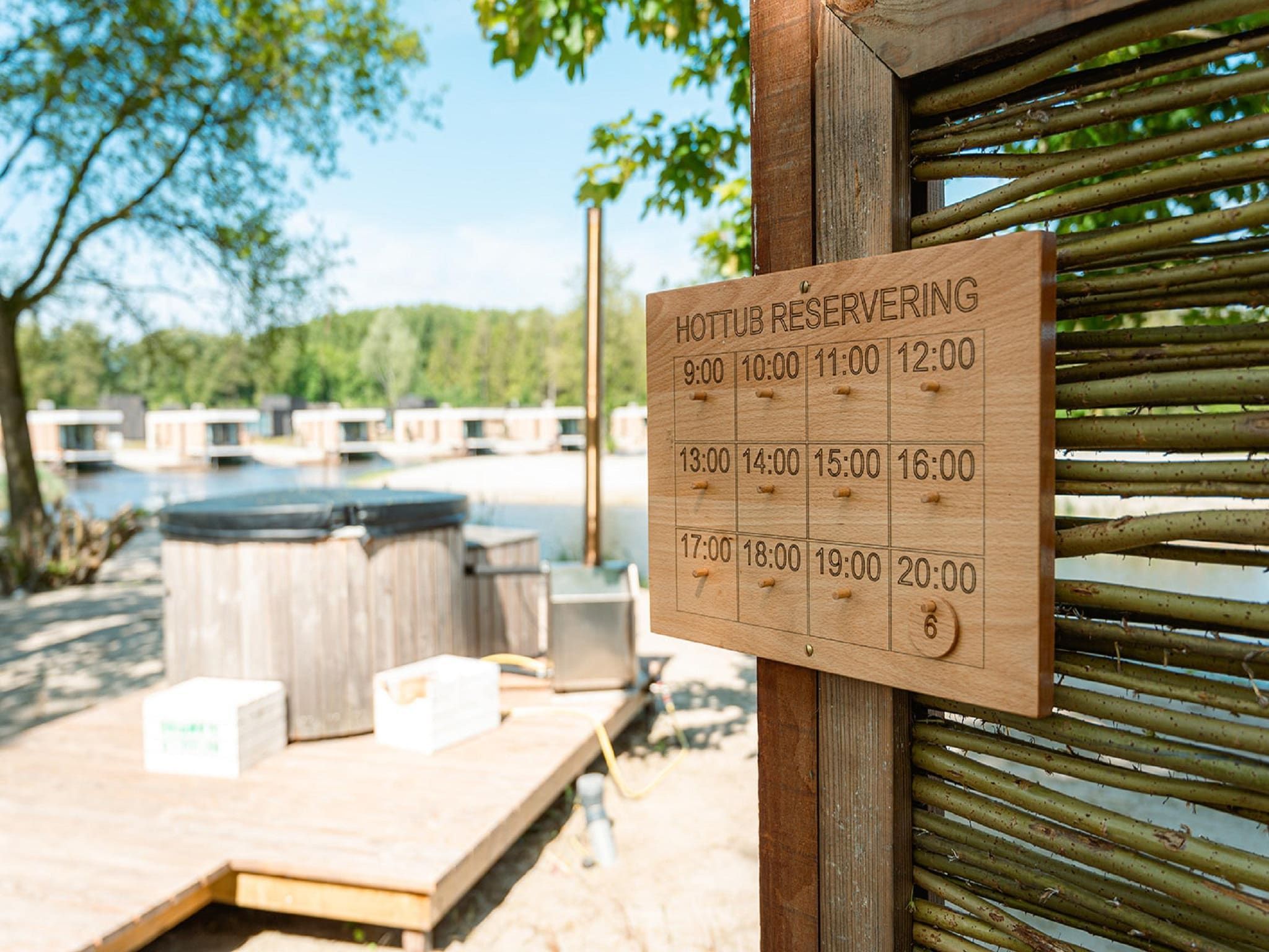 Parkfaciliteiten bij Resort de Parel 2 in Zeewolde