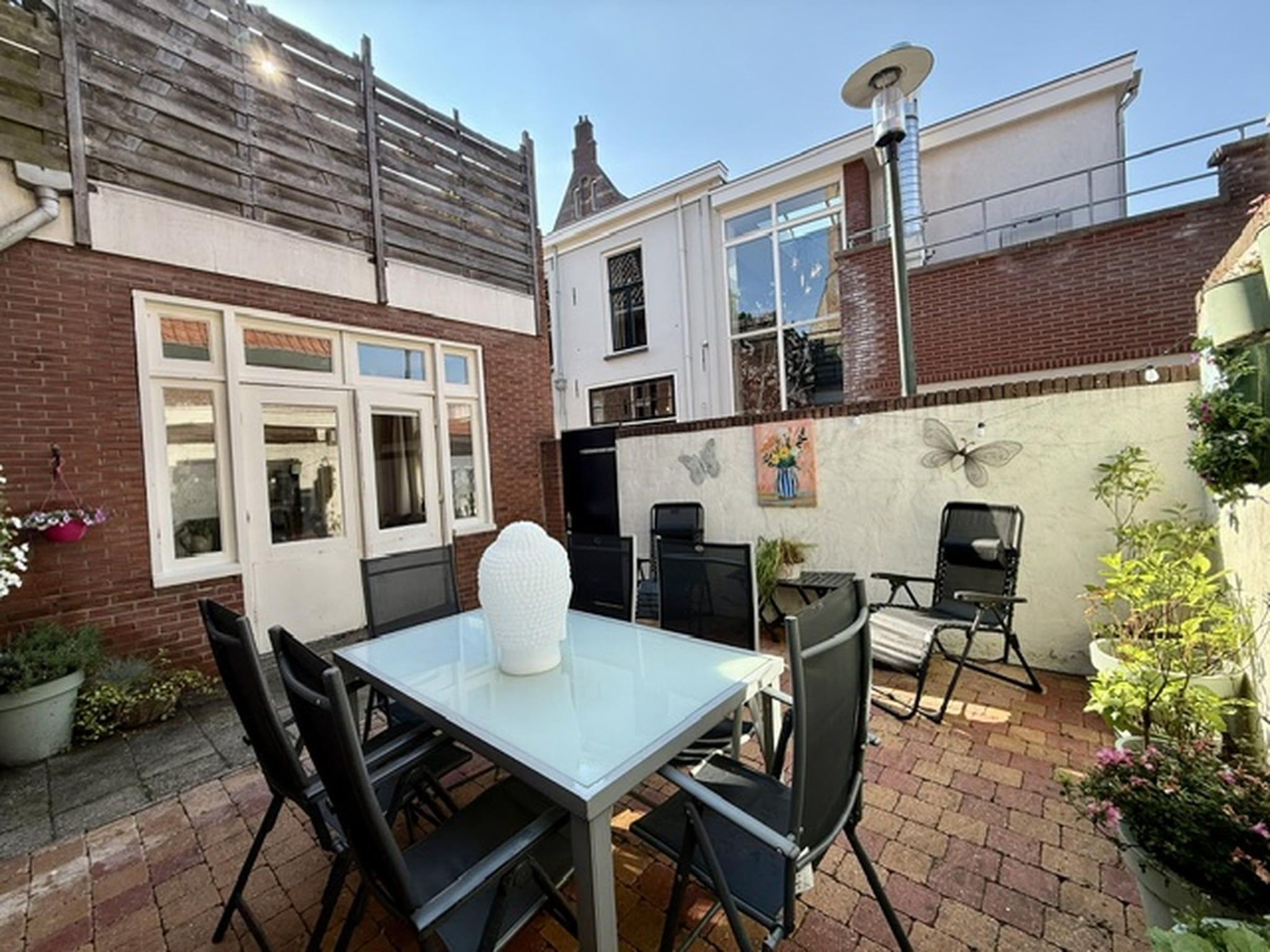 Het terras van De Mattelier in Groenlo
