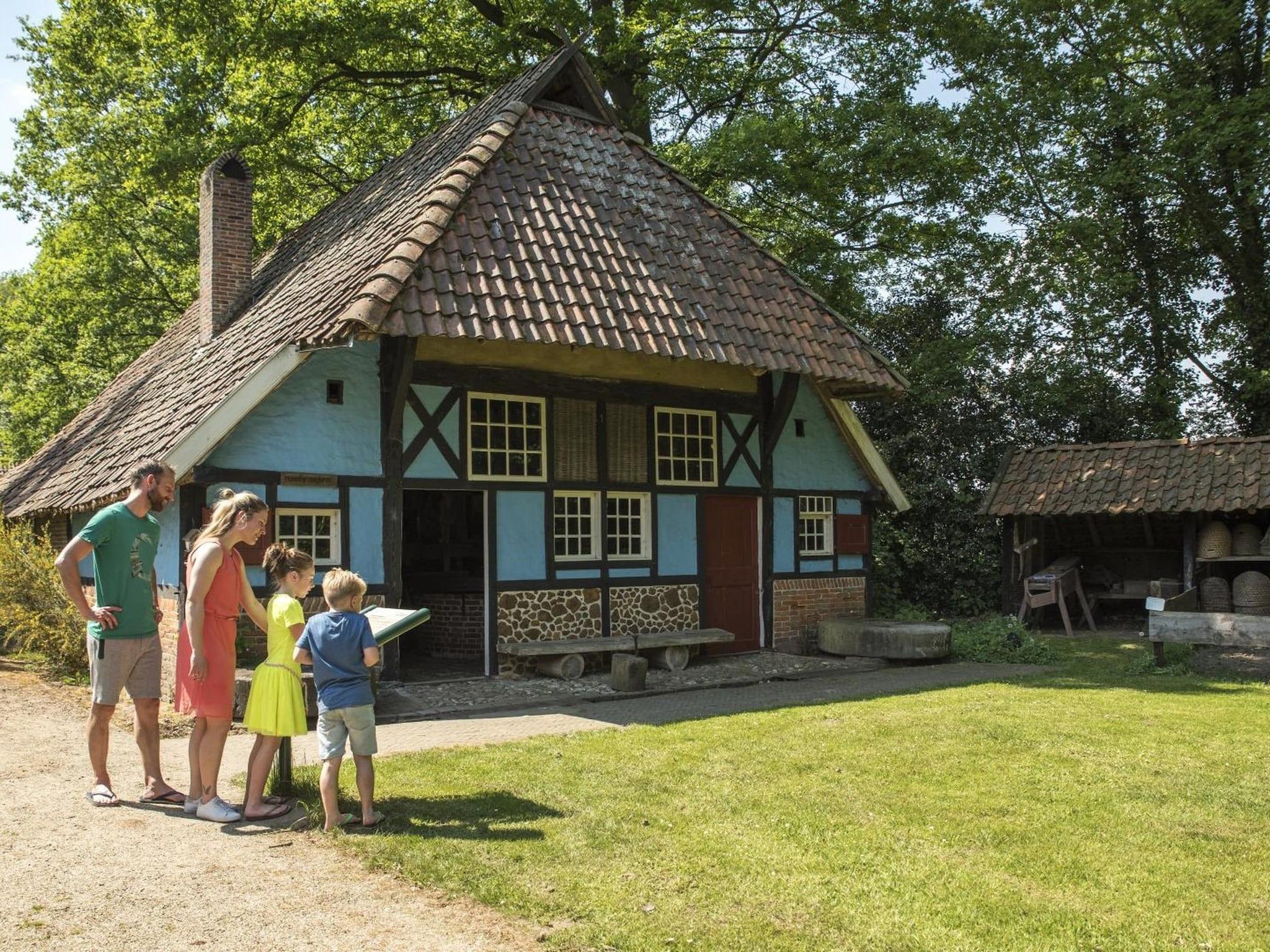 Parkfaciliteiten bij De Mattelier in Groenlo