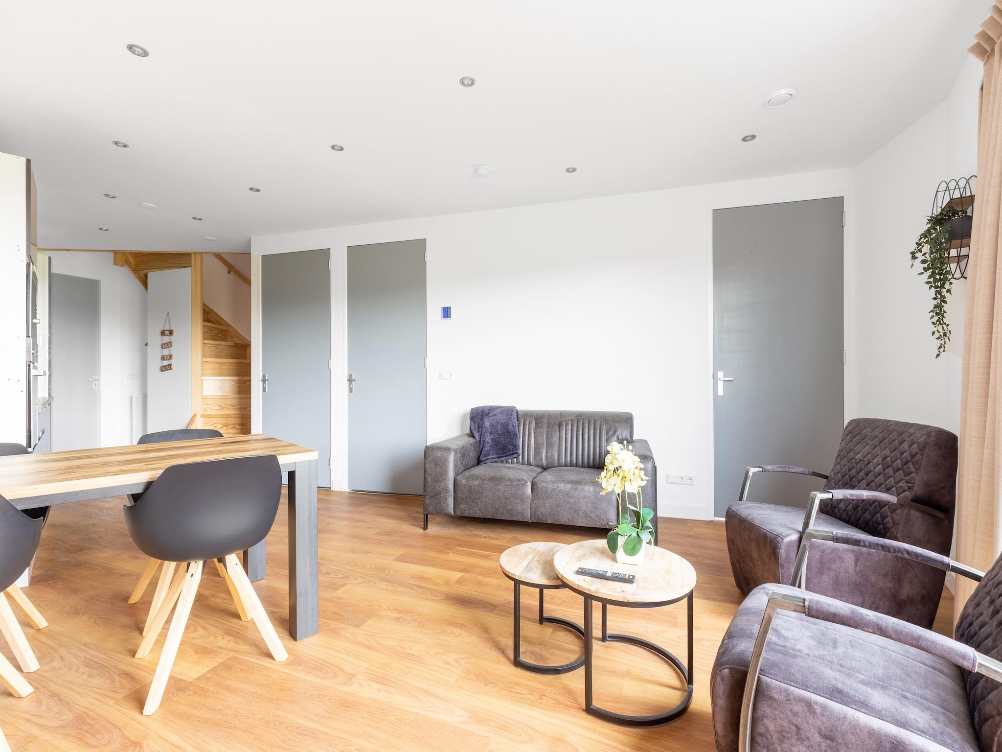 De woonkamer van NR 3 in Goirle