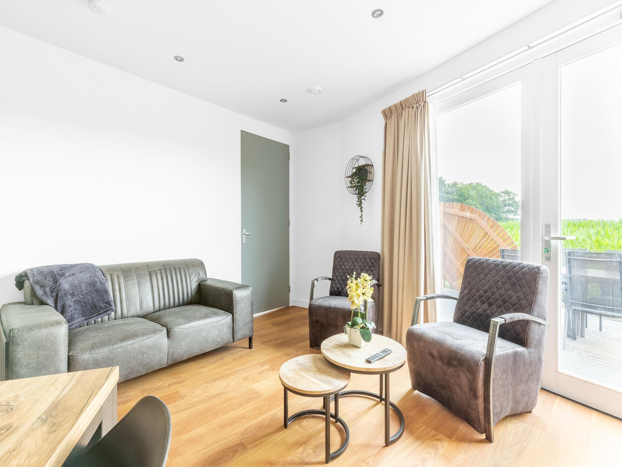 De woonkamer van NR 4 in Goirle