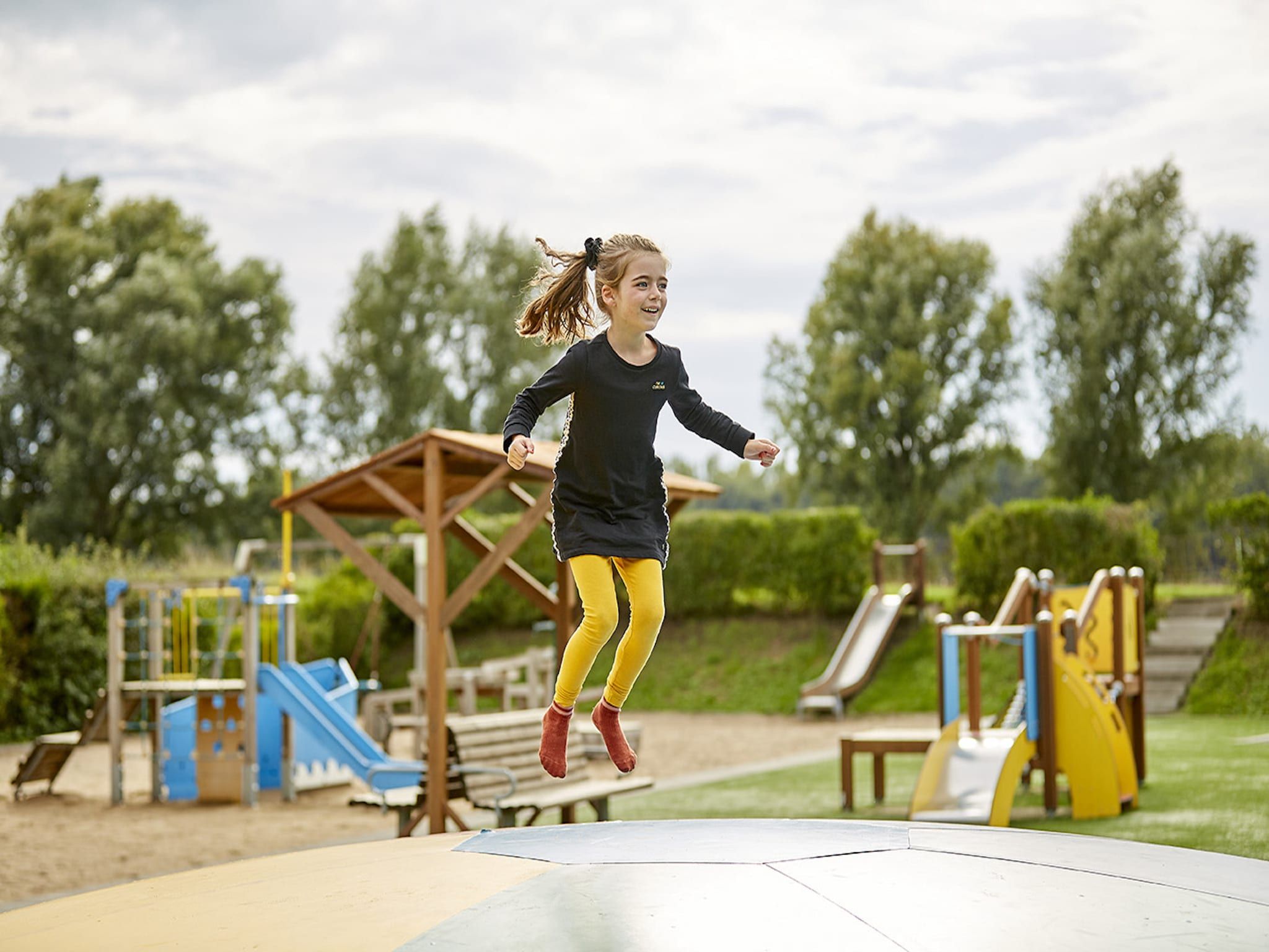 Parkfaciliteiten bij Vakantiepark Hof van Zeeland  8 in Heinkenszand