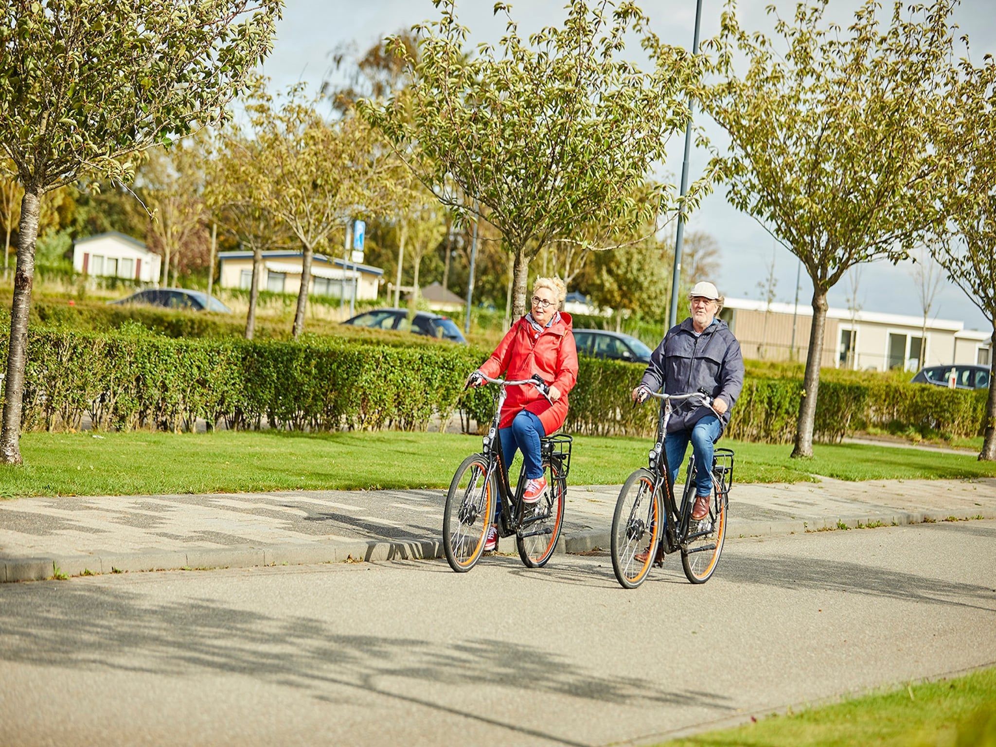 Parkfaciliteiten bij Vakantiepark Hof van Zeeland  8 in Heinkenszand