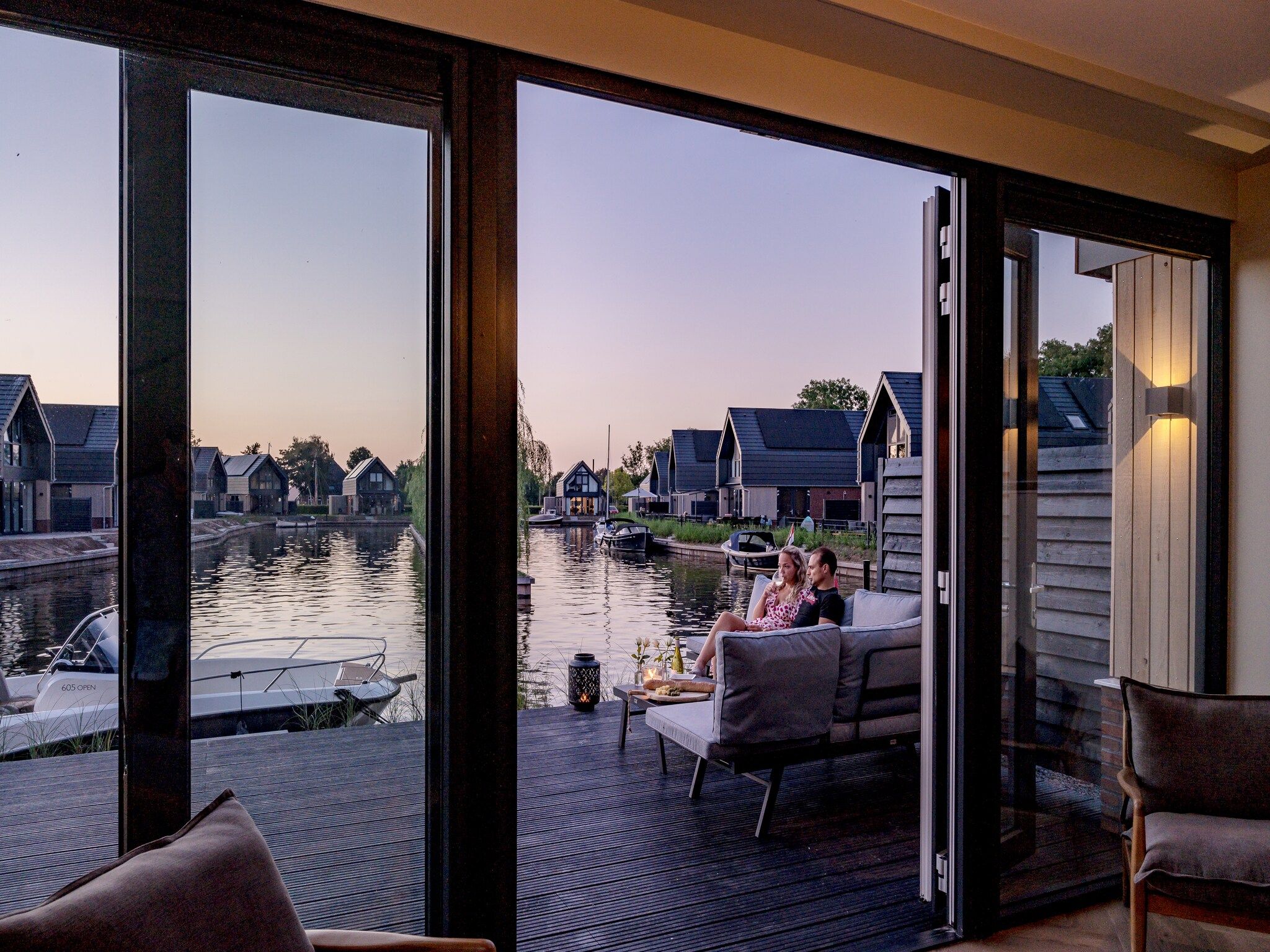 Sfeerbeeld van Watervilla Acht in Balk