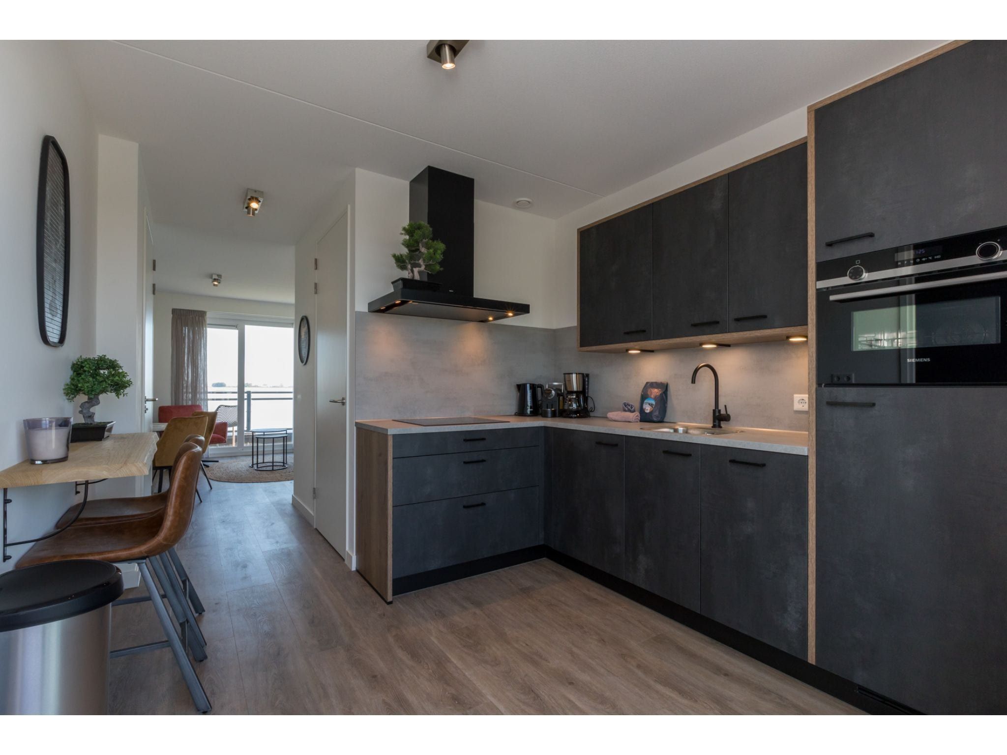 De keuken van Havenweg 8-16 in St. Annaland