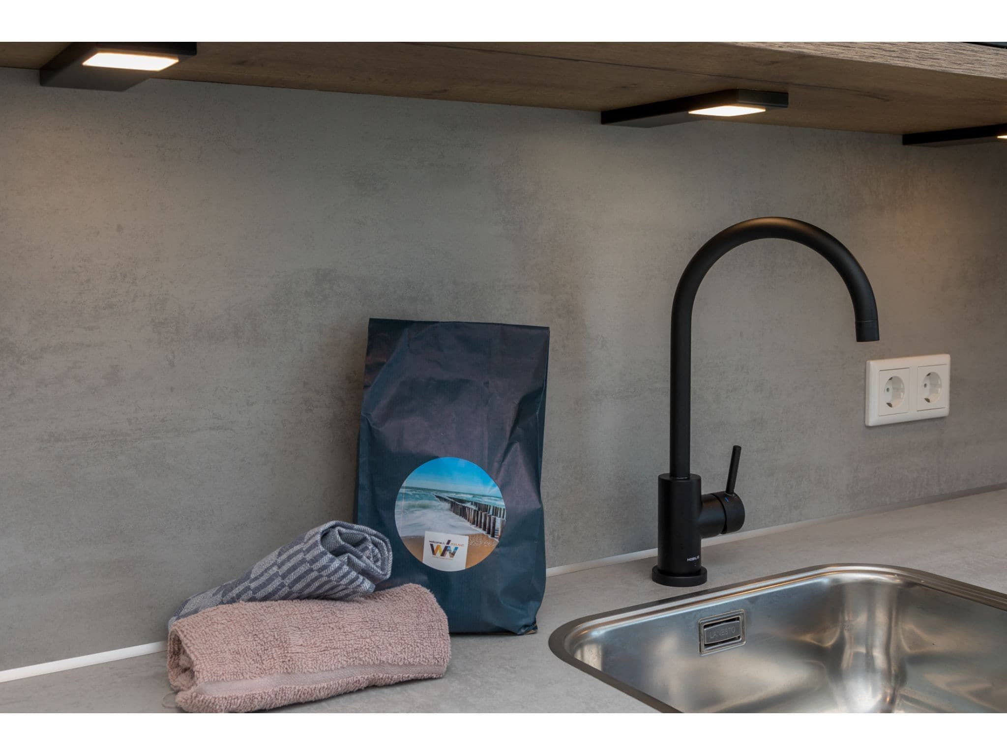 De keuken van Havenweg 8-16 in St. Annaland