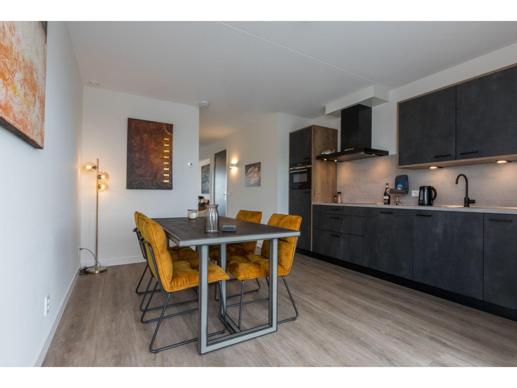 De keuken van Havenweg 8-18 in St. Annaland