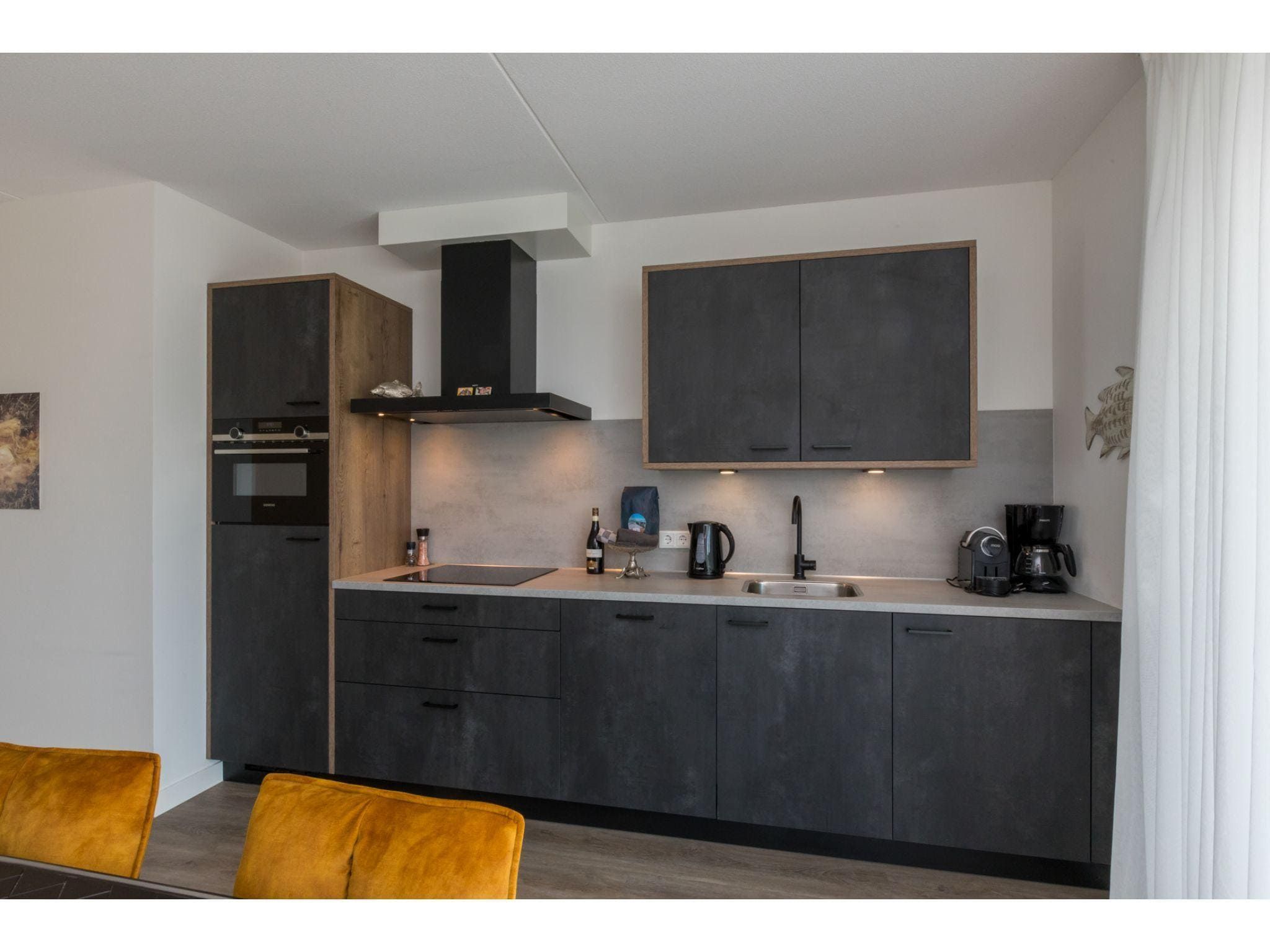 De keuken van Havenweg 8-18 in St. Annaland