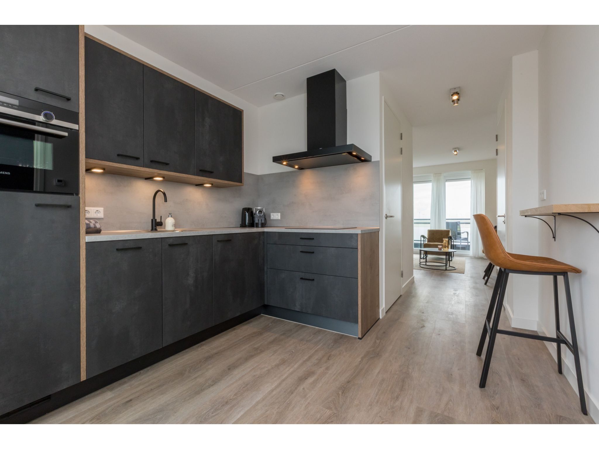 De keuken van Havenweg 8-22 in St. Annaland