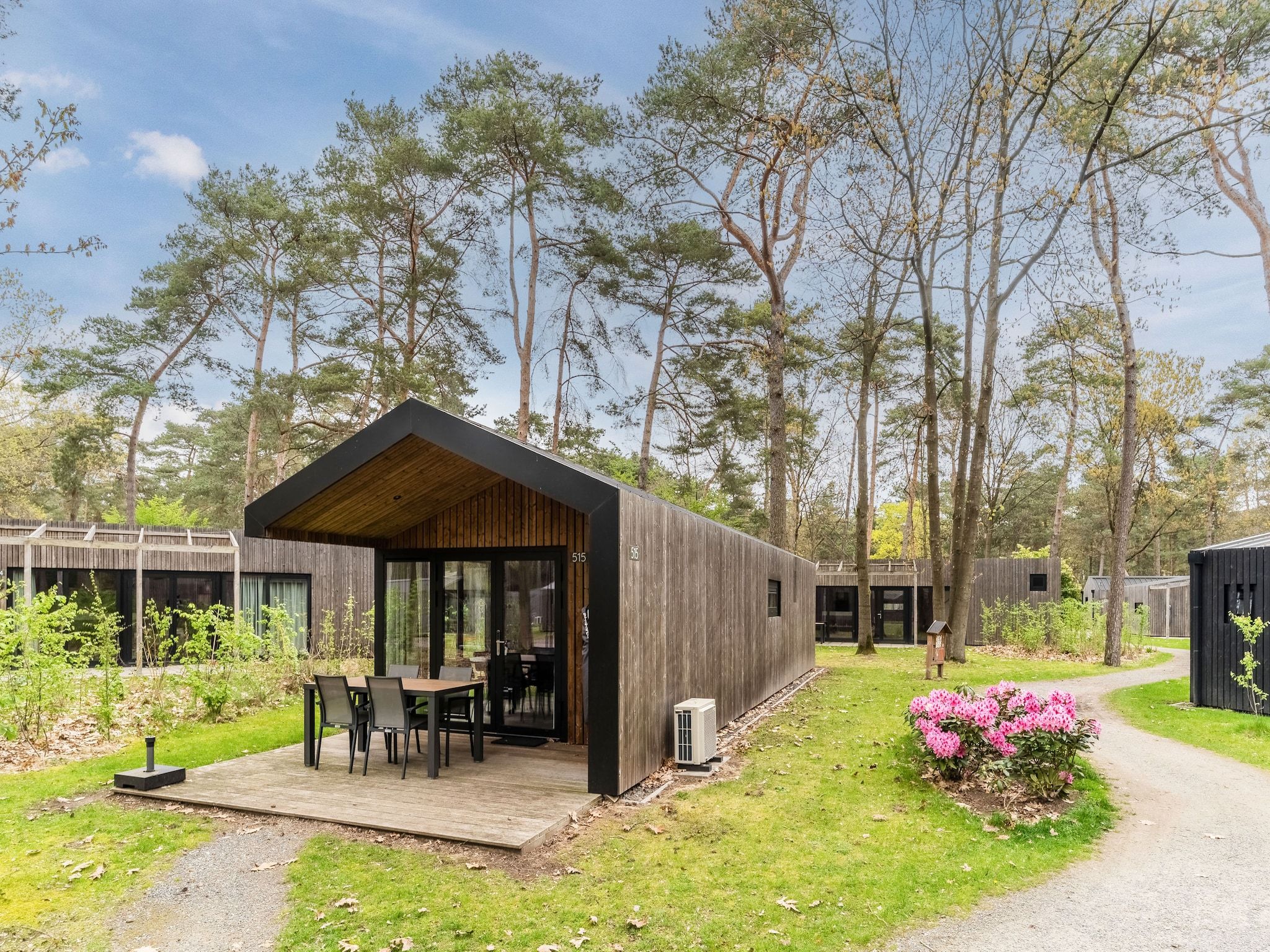 De buitenkant van Bospark 't Wolfsven 15 in Mierlo