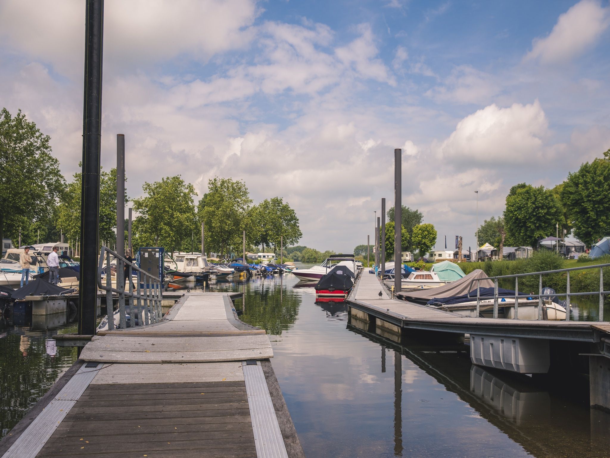 De omgeving van MarinaPark Bad Nederrijn 4 in Maurik