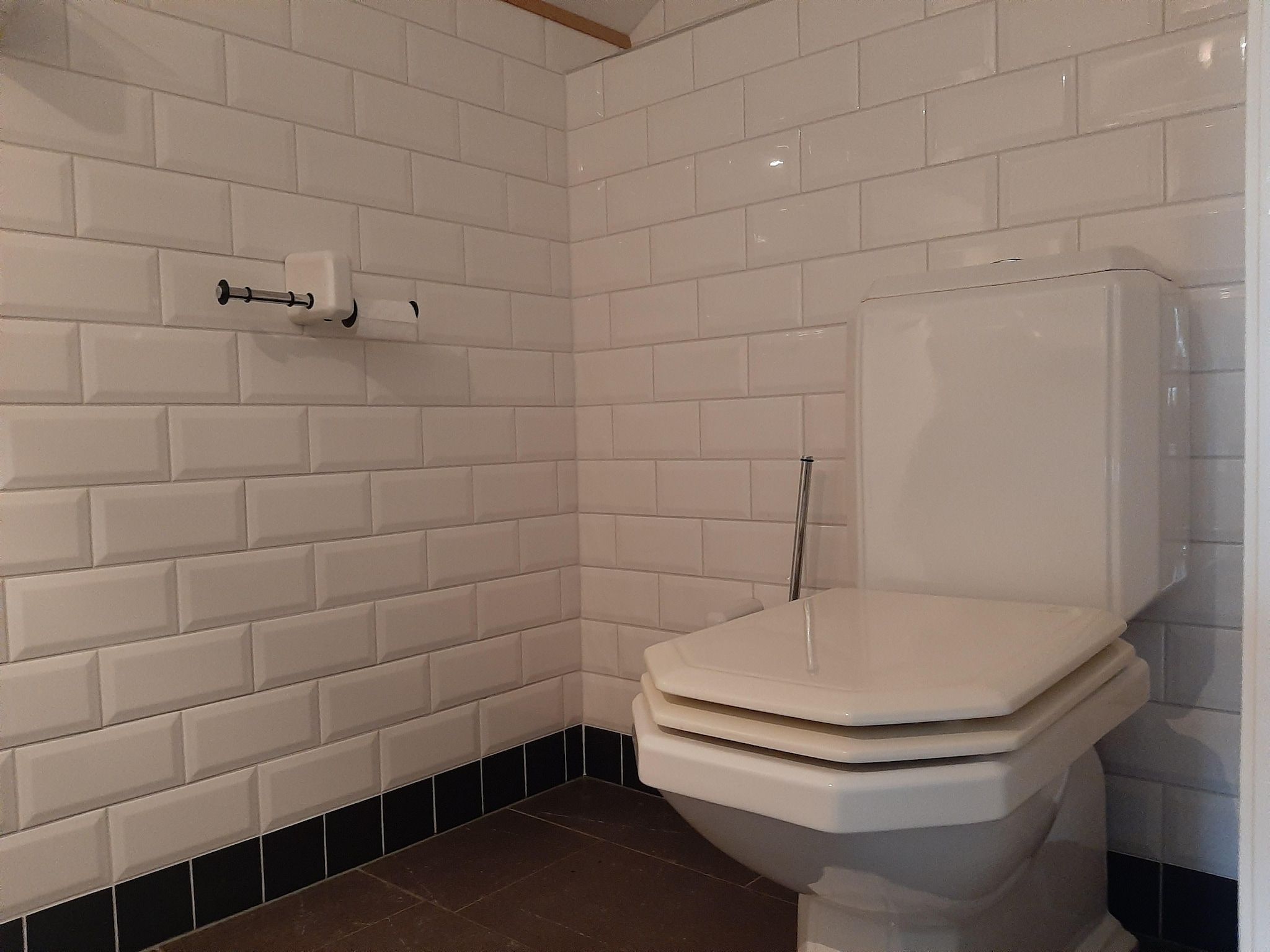 De badkamer van Strandwoning Baarland in Zeeland in Baarland