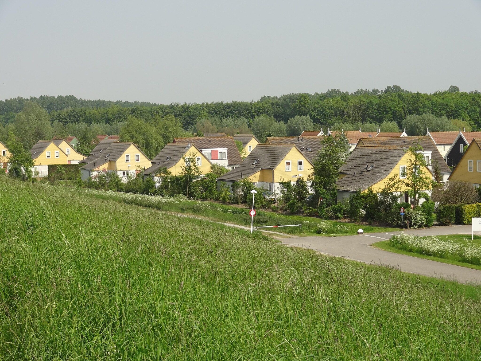 De omgeving van Villapark De Oesterbaai 15 in Wemeldinge
