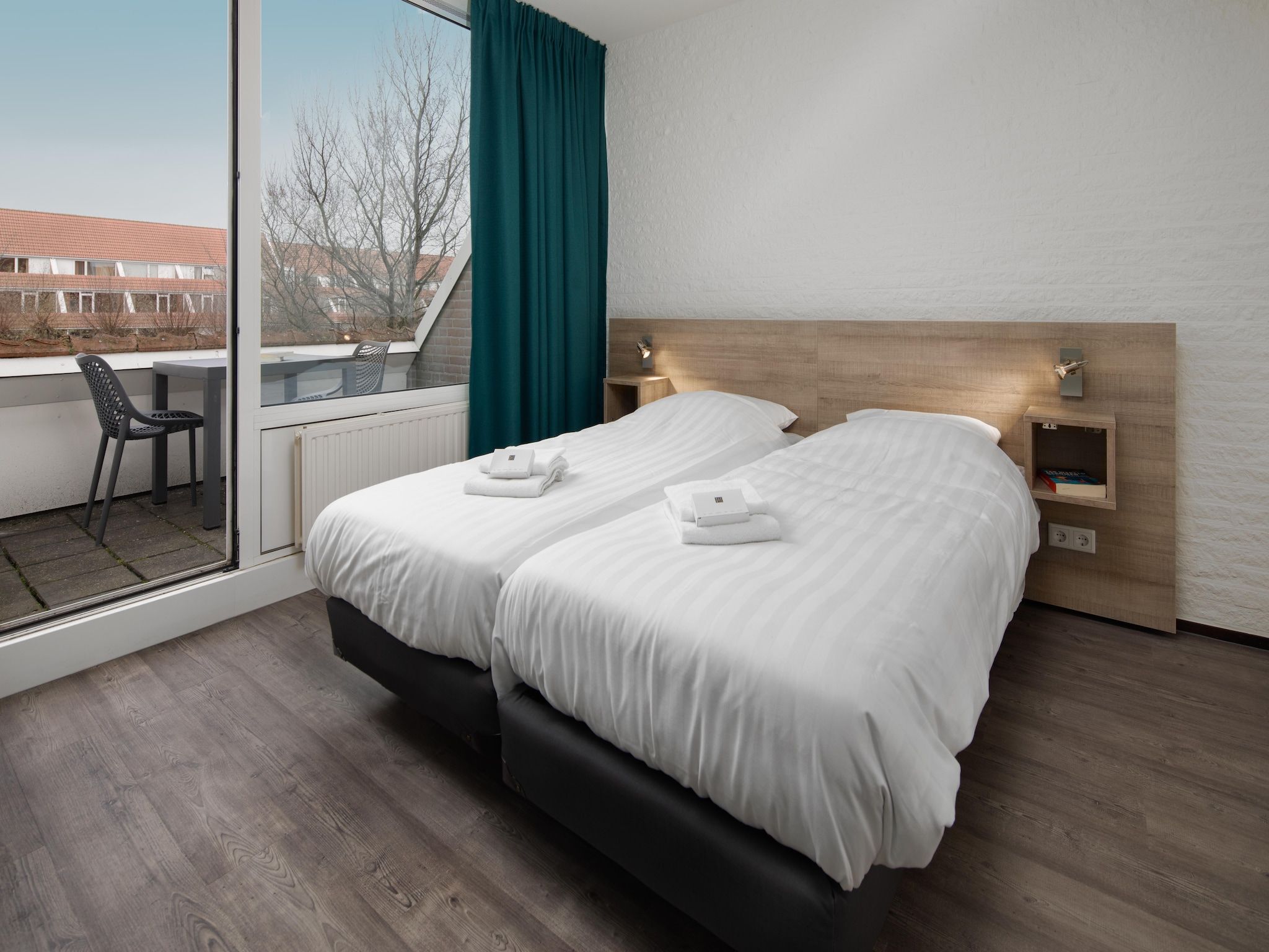 Een slaapkamer van Aquadelta 42 in Bruinisse