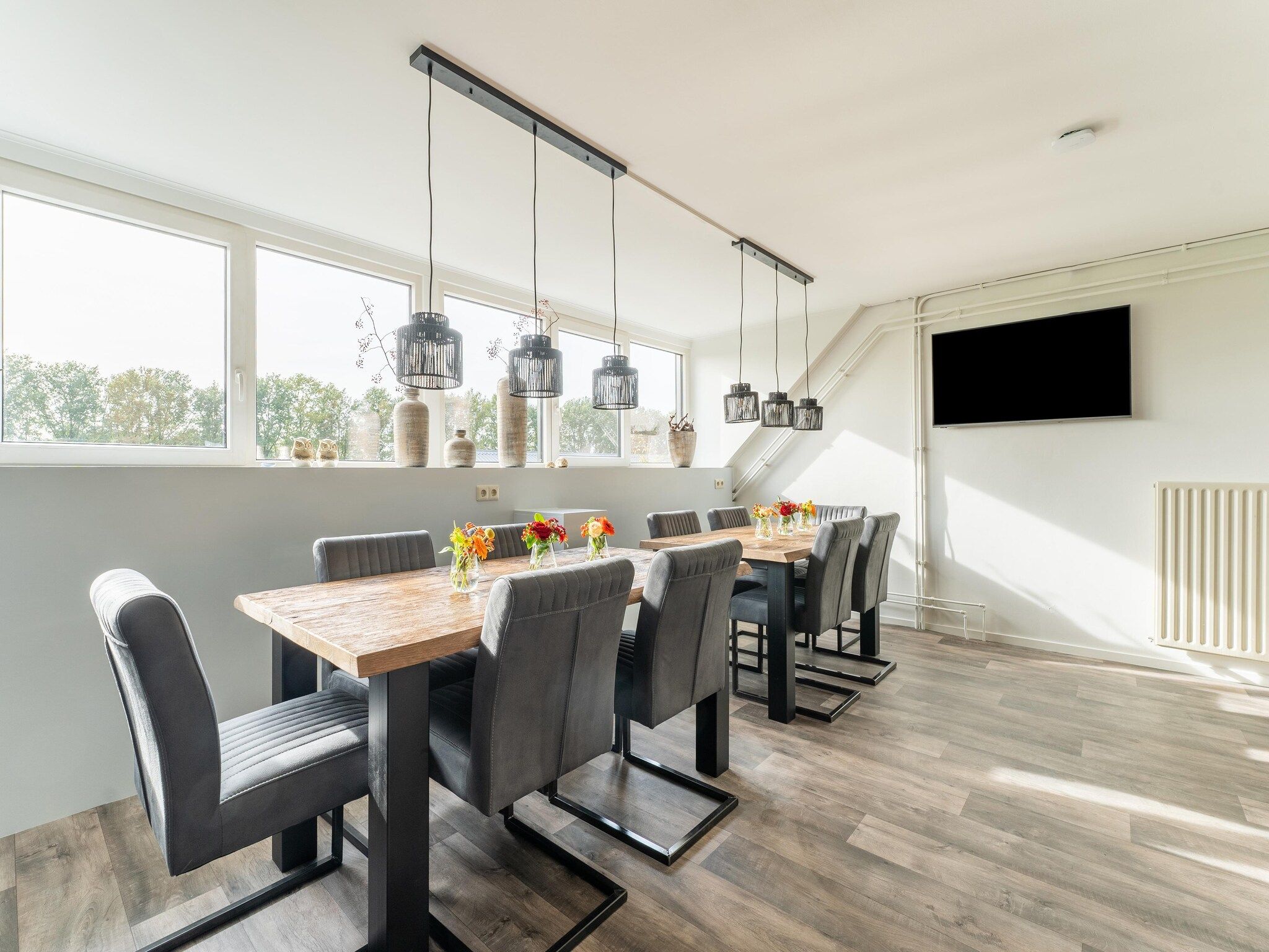 De eetkamer van Genieten in Silvolde II in Silvolde