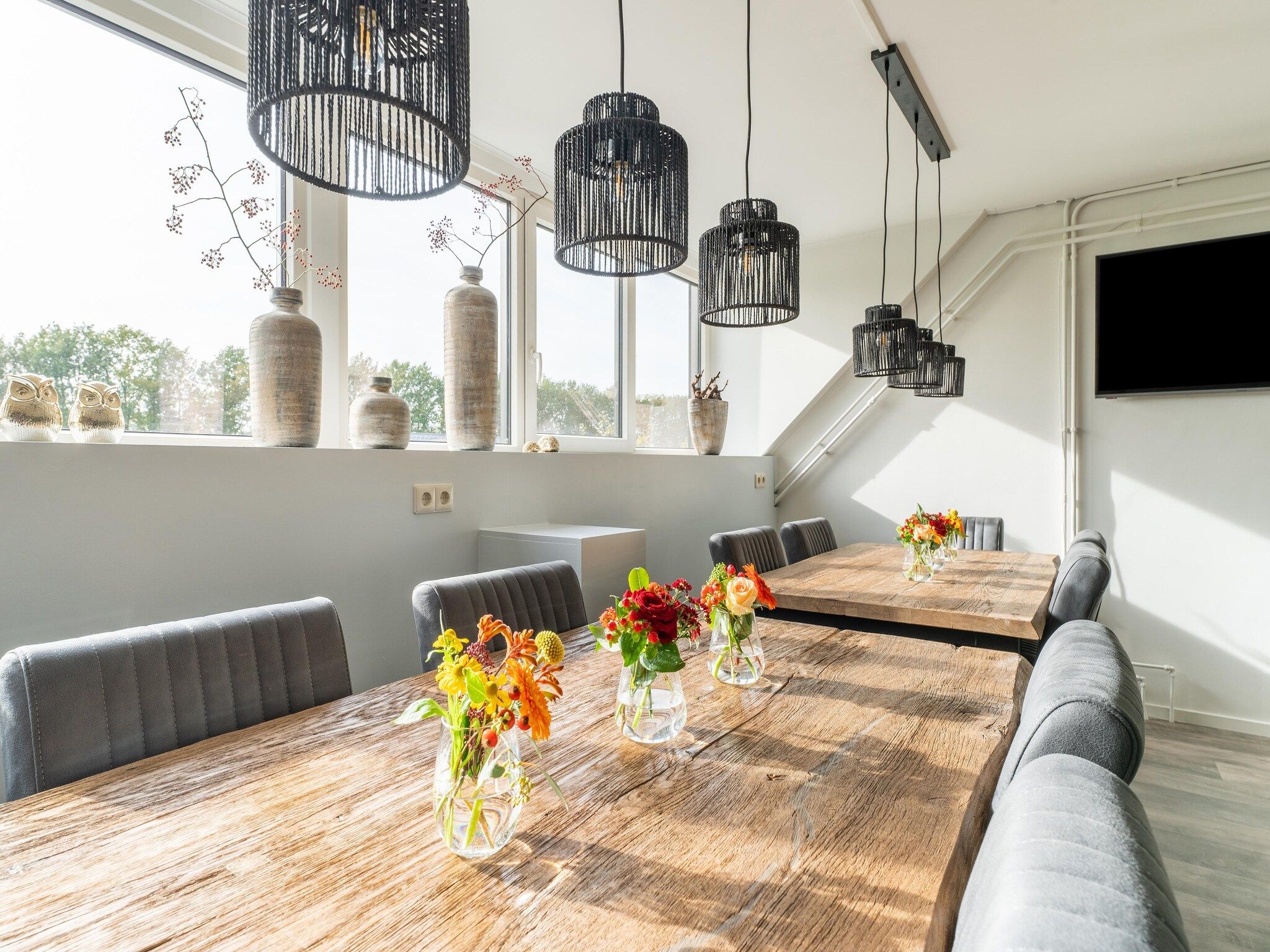 De eetkamer van Genieten in Silvolde II in Silvolde