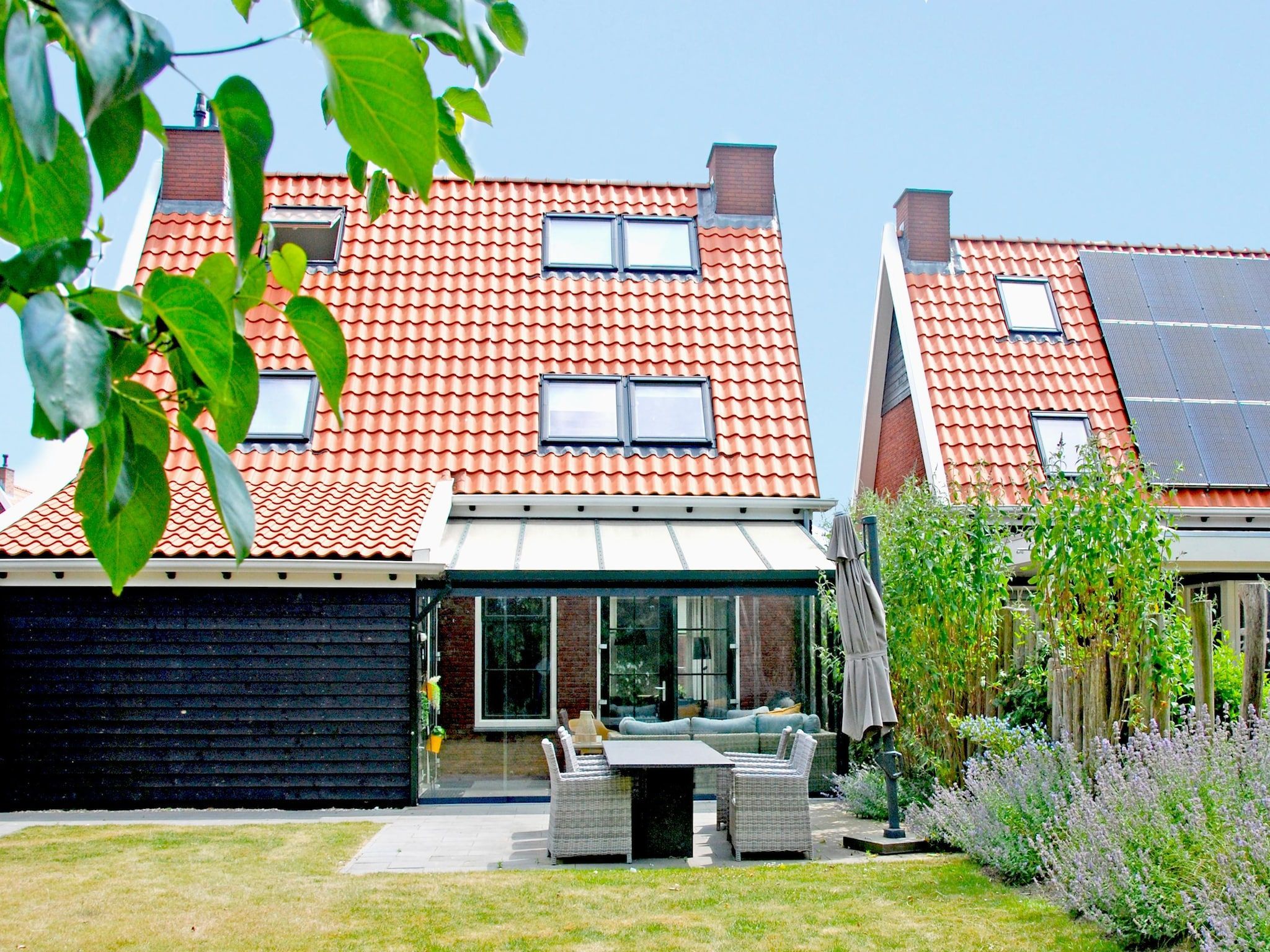 De tuin van Zeeuwse Pracht 8 p welness in Colijnsplaat