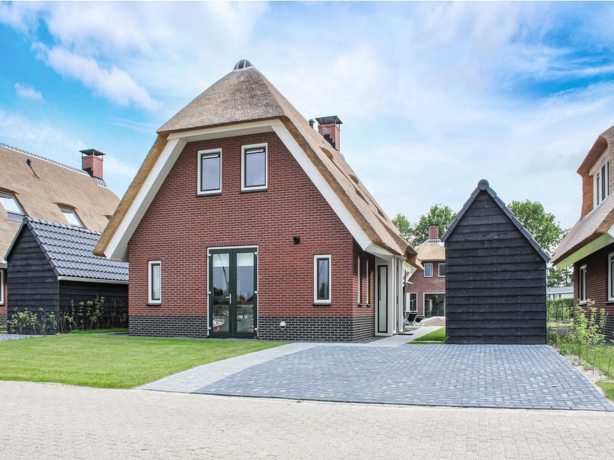 De buitenkant van Recreatiepark Idskenhuizen 1 in Idskenhuizen