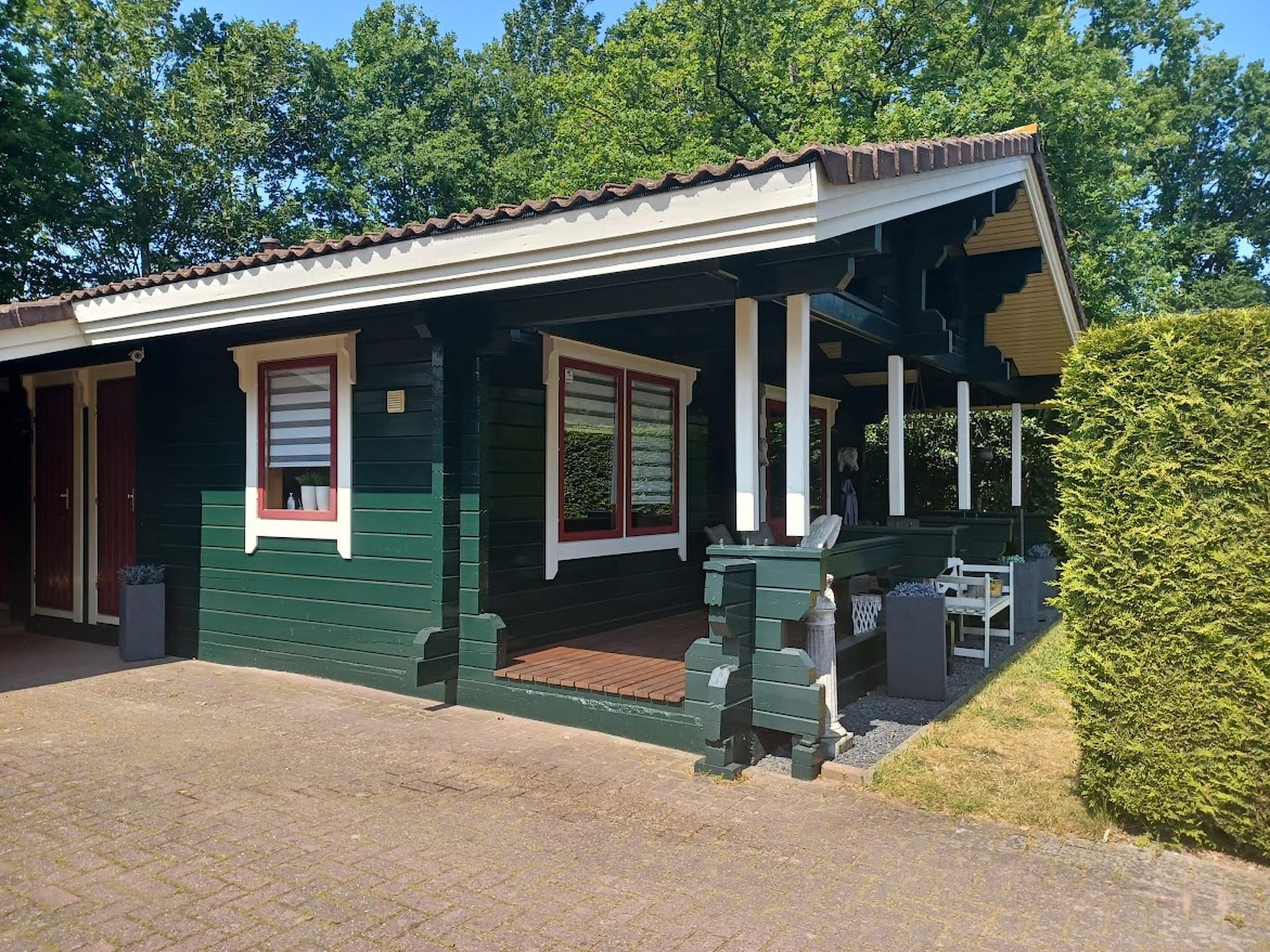 De buitenkant van Hulshorsterhout in Hulshorst