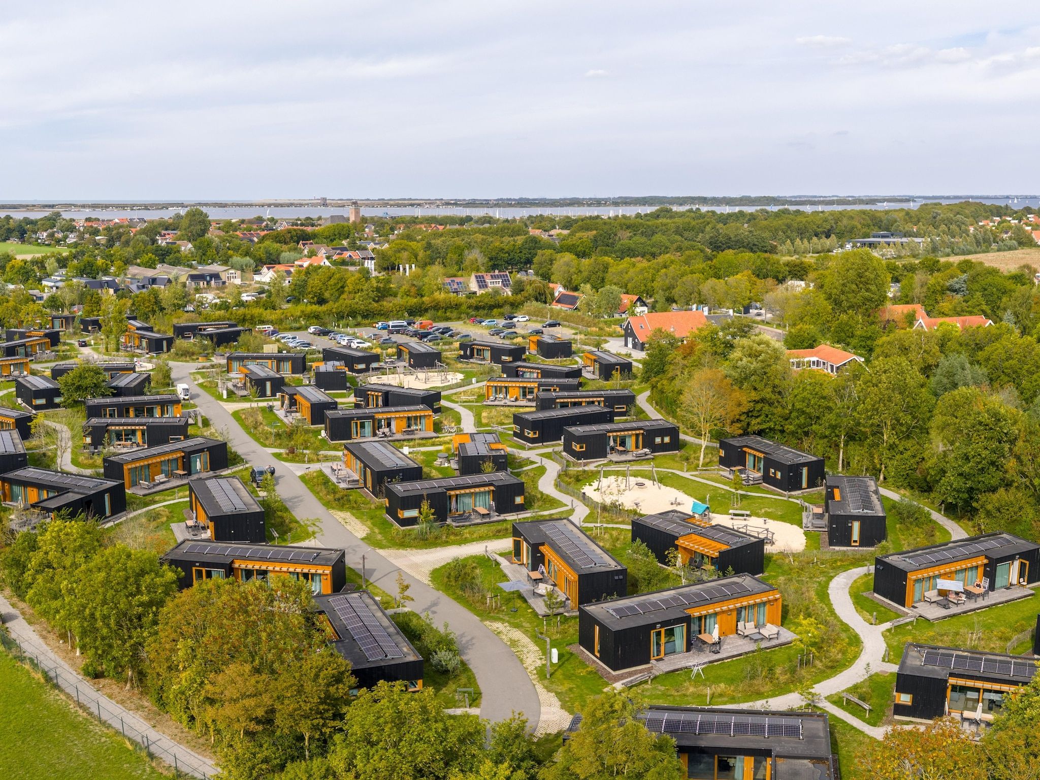 Parkfaciliteiten bij Beach Resort Brouwersdam 1 in Scharendijke