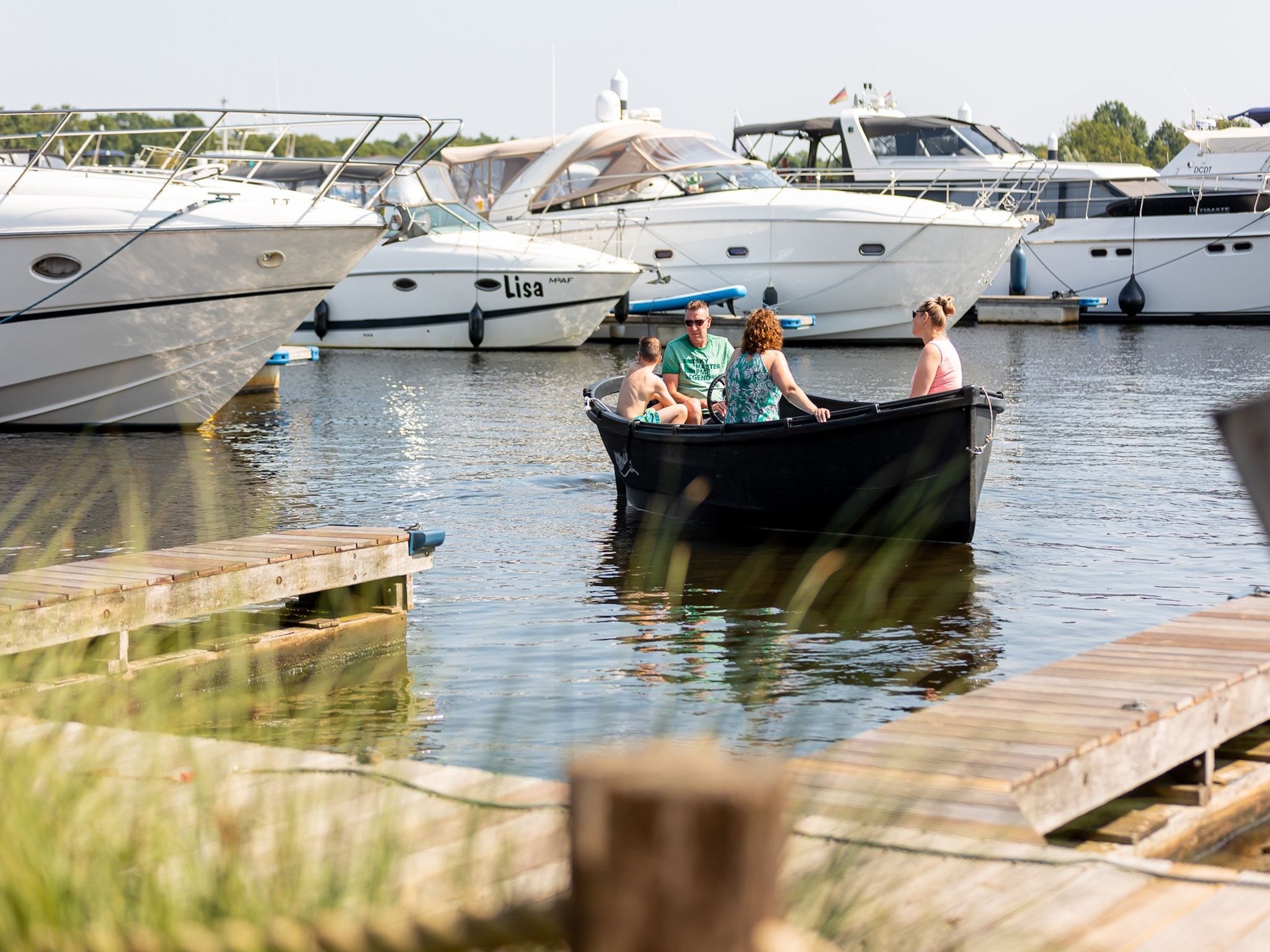 Parkfaciliteiten bij Vakantiepark Leukermeer 3 in Well