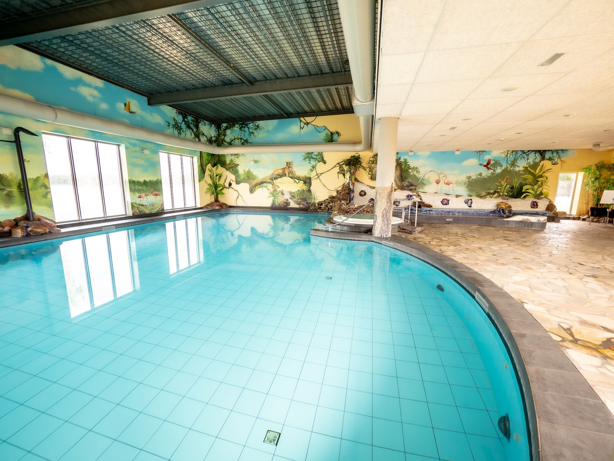 Parkfaciliteiten bij Vakantiepark Leukermeer 10 in Well