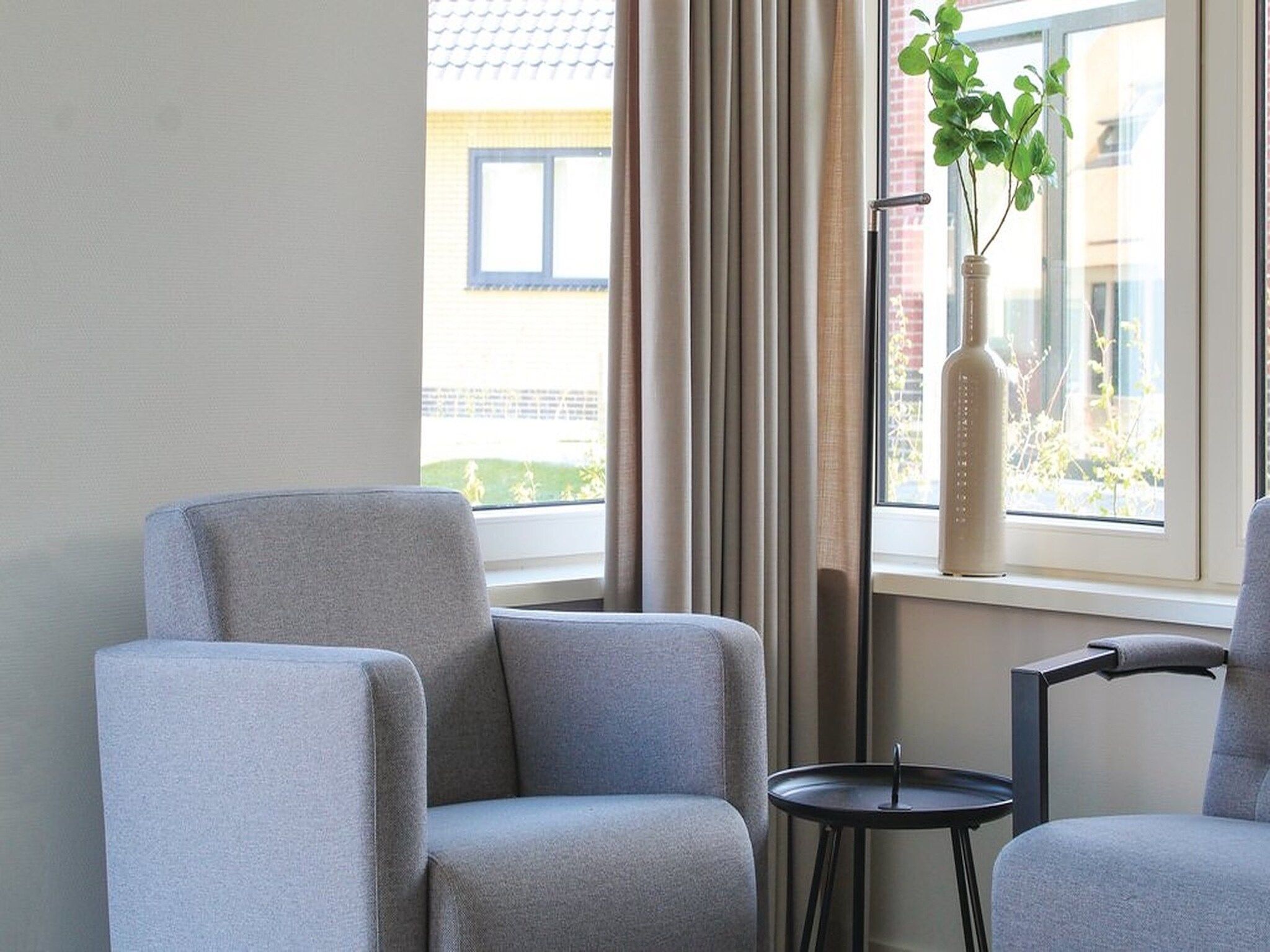 De woonkamer van Recreatiepark Idskenhuizen 7 in Idskenhuizen