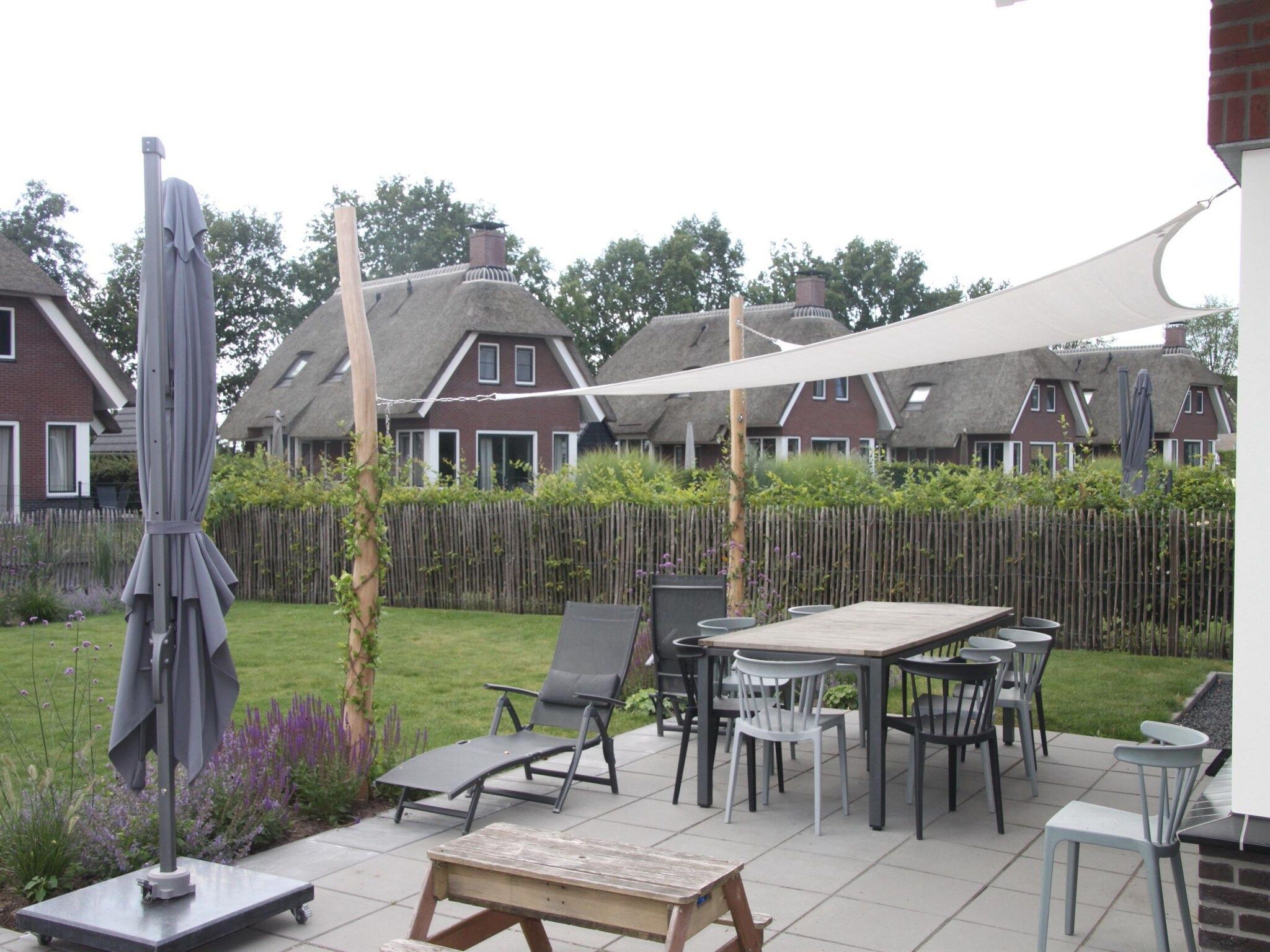 Het uitzicht vanaf Recreatiepark Idskenhuizen 8 in Idskenhuizen