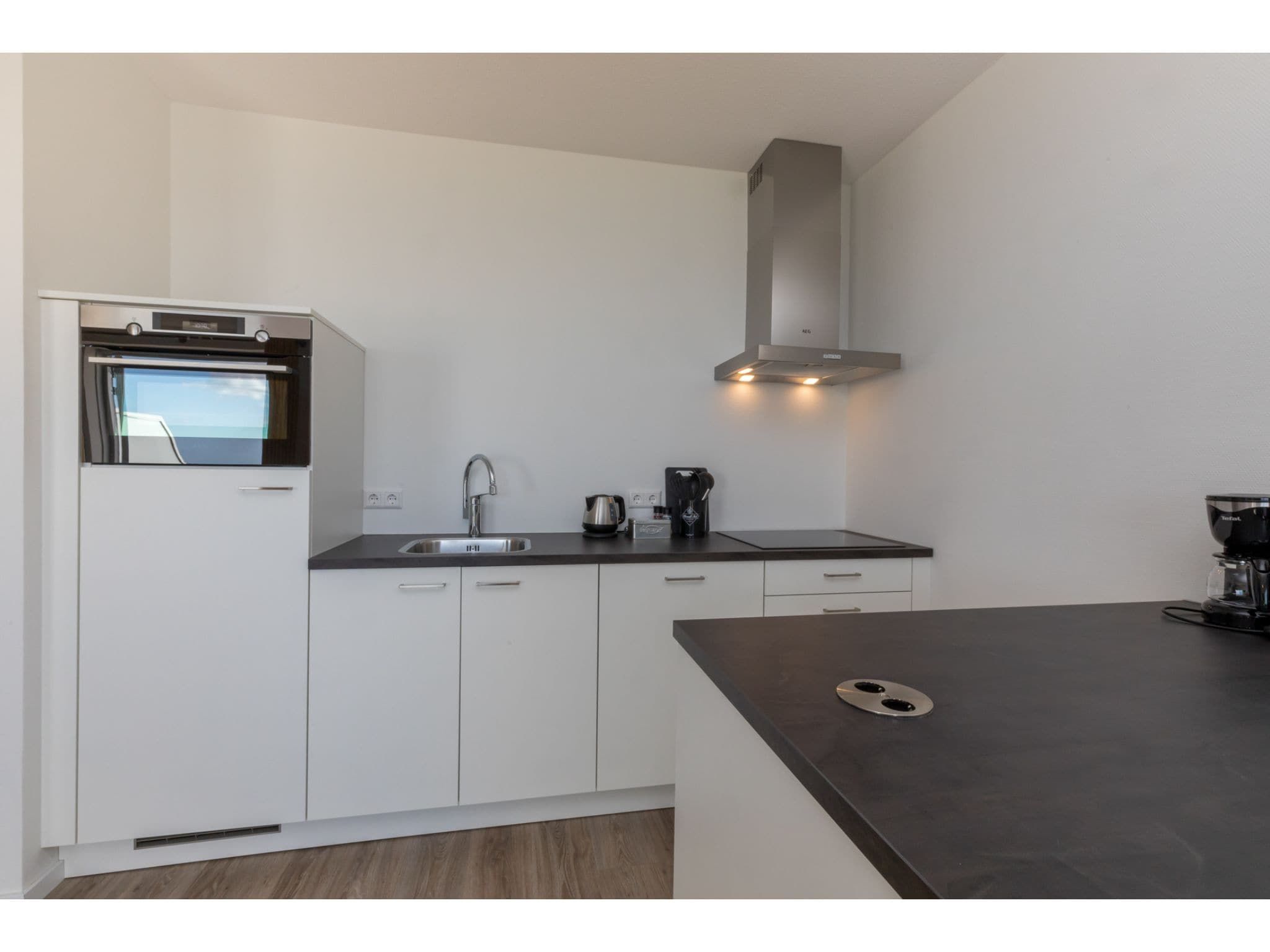 De keuken van De Zeester Gorishoeksedijk 41 in Scherpenisse