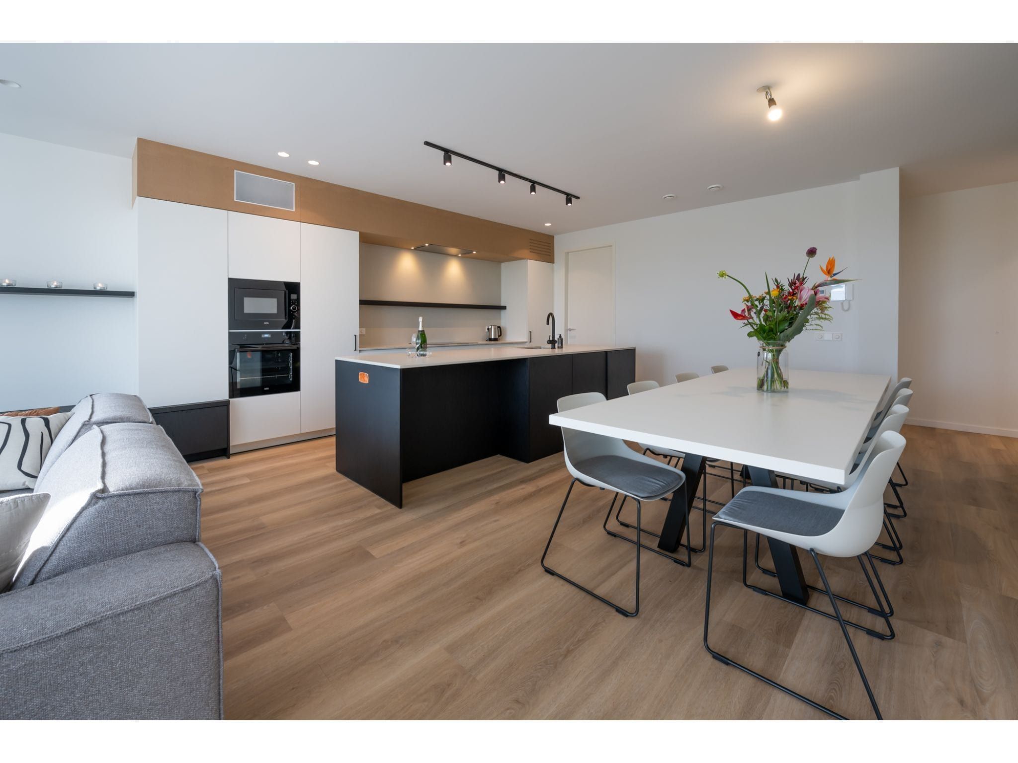 De keuken van Harbour  2E Loft wellness 6 personen in Kamperland