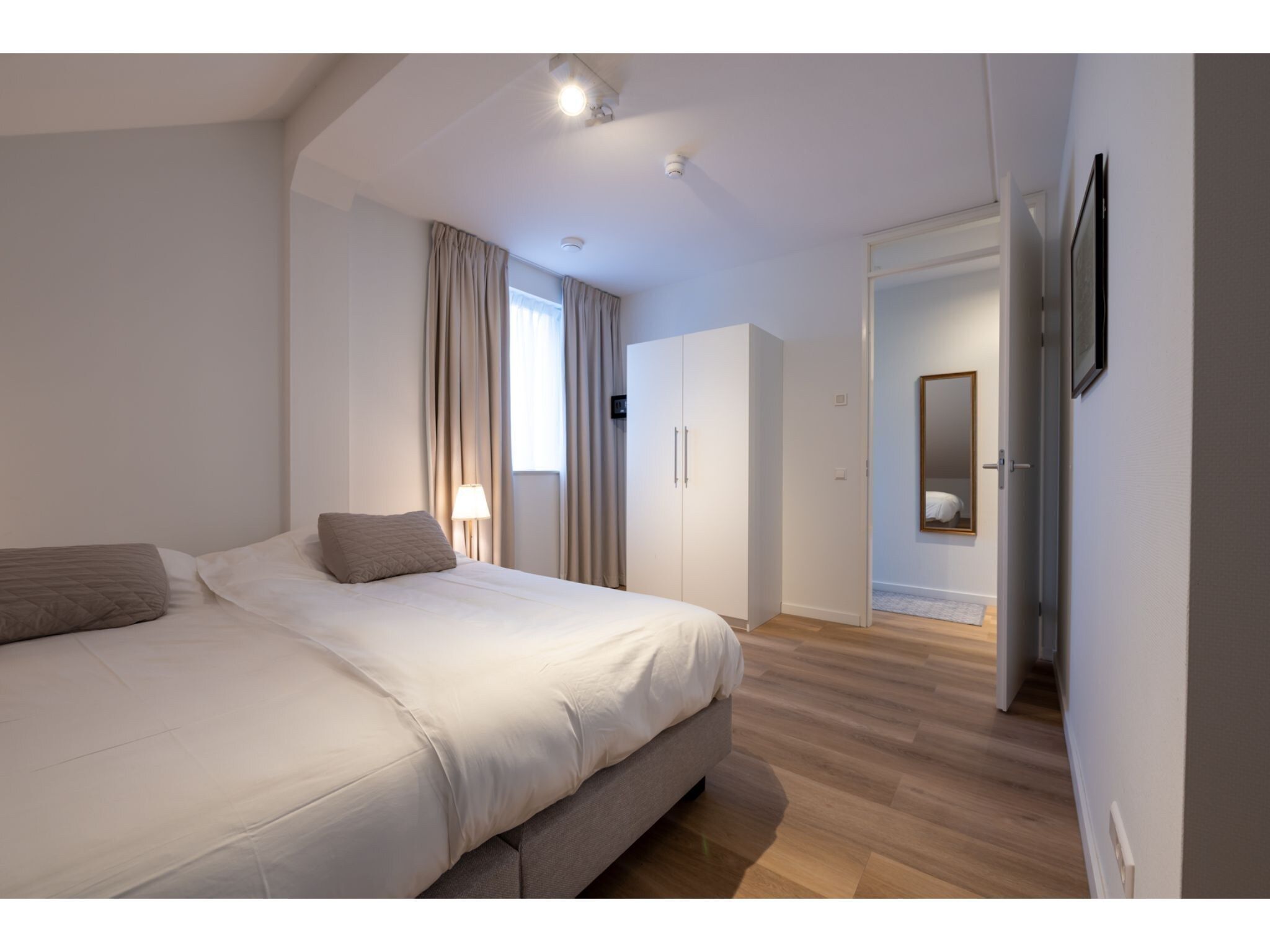 Een slaapkamer van Harbour Loft 3C Residence Marina in Kamperland