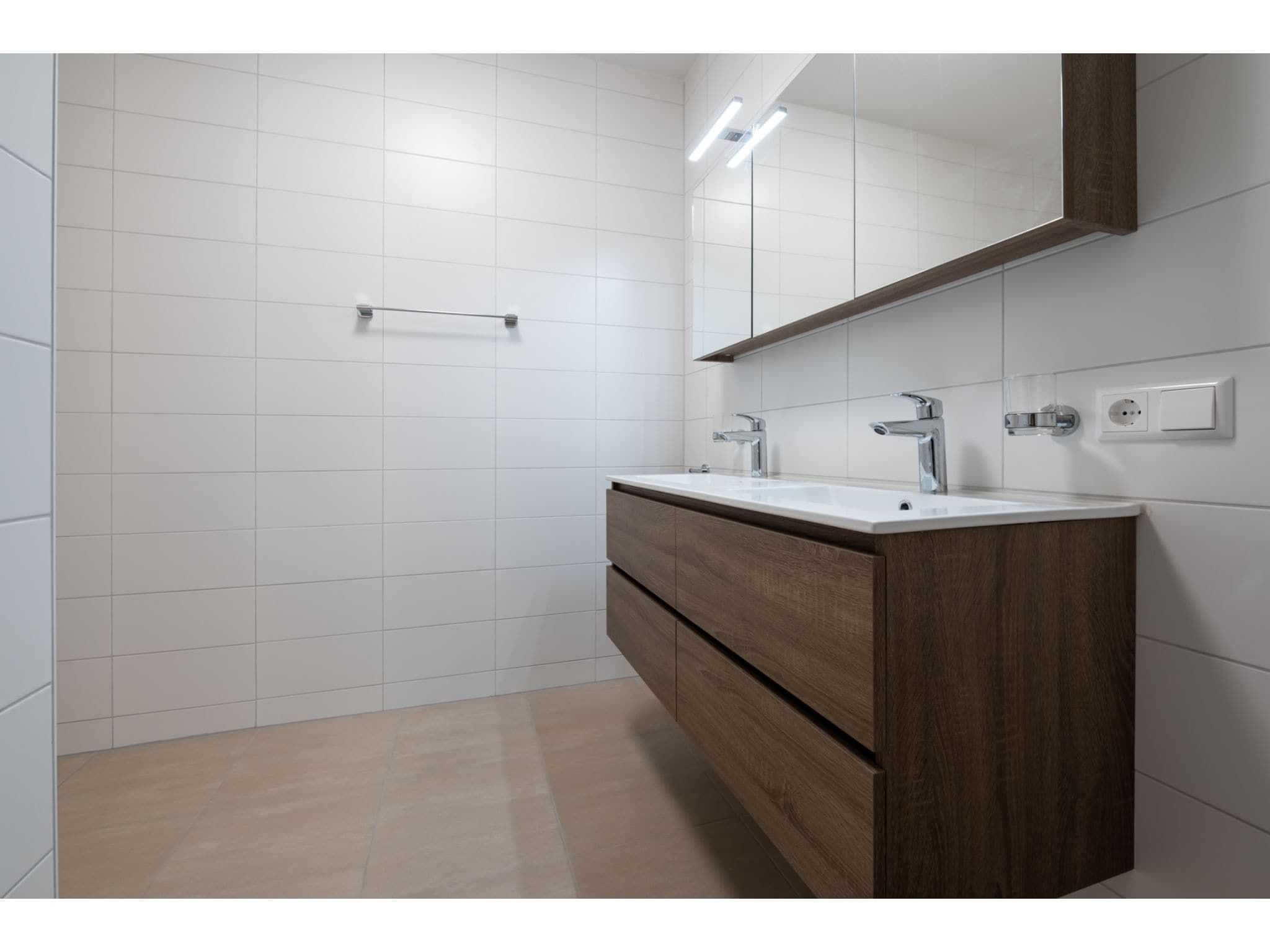 De badkamer van Harbour Loft 3C Residence Marina in Kamperland