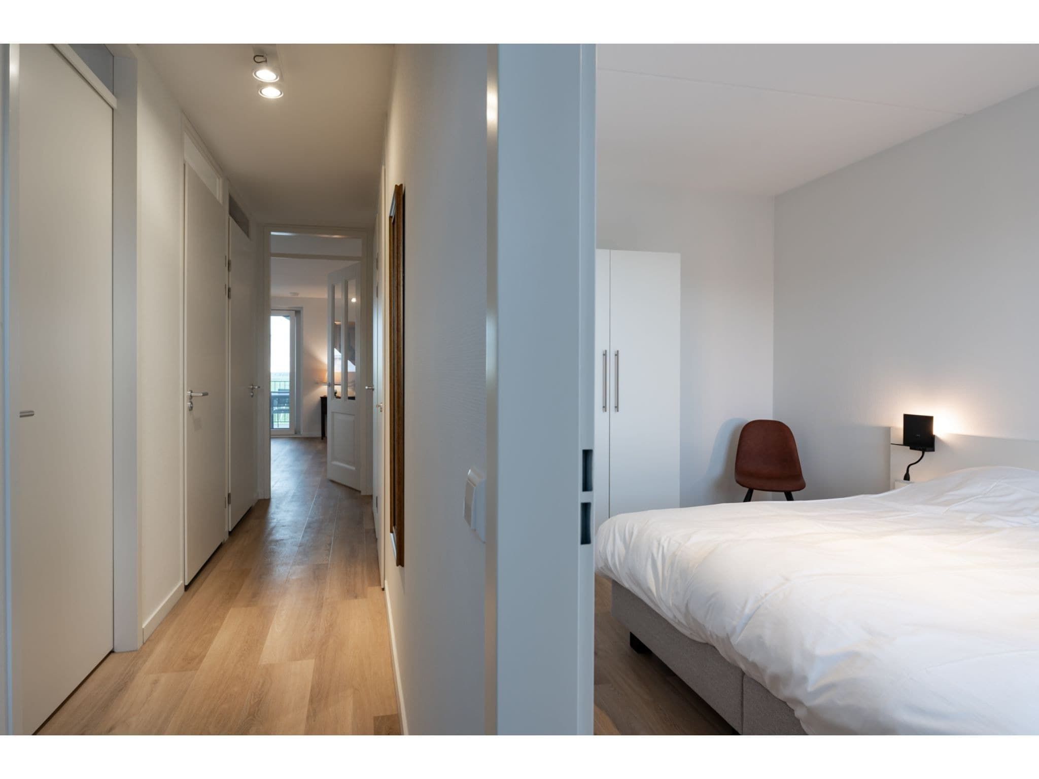 Een slaapkamer van Harbour Loft 3C Residence Marina in Kamperland