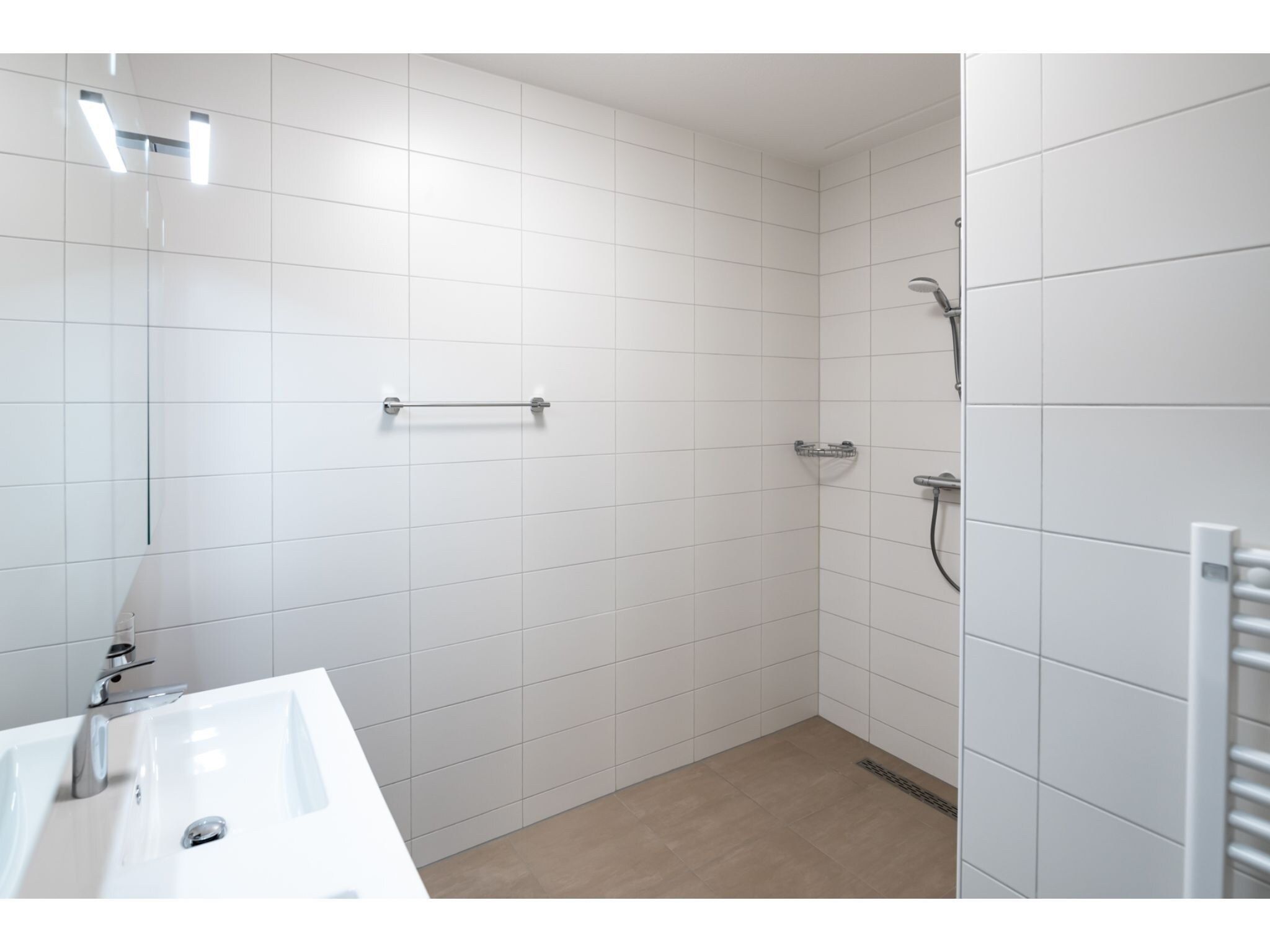 De badkamer van Harbour Loft 3C Residence Marina in Kamperland