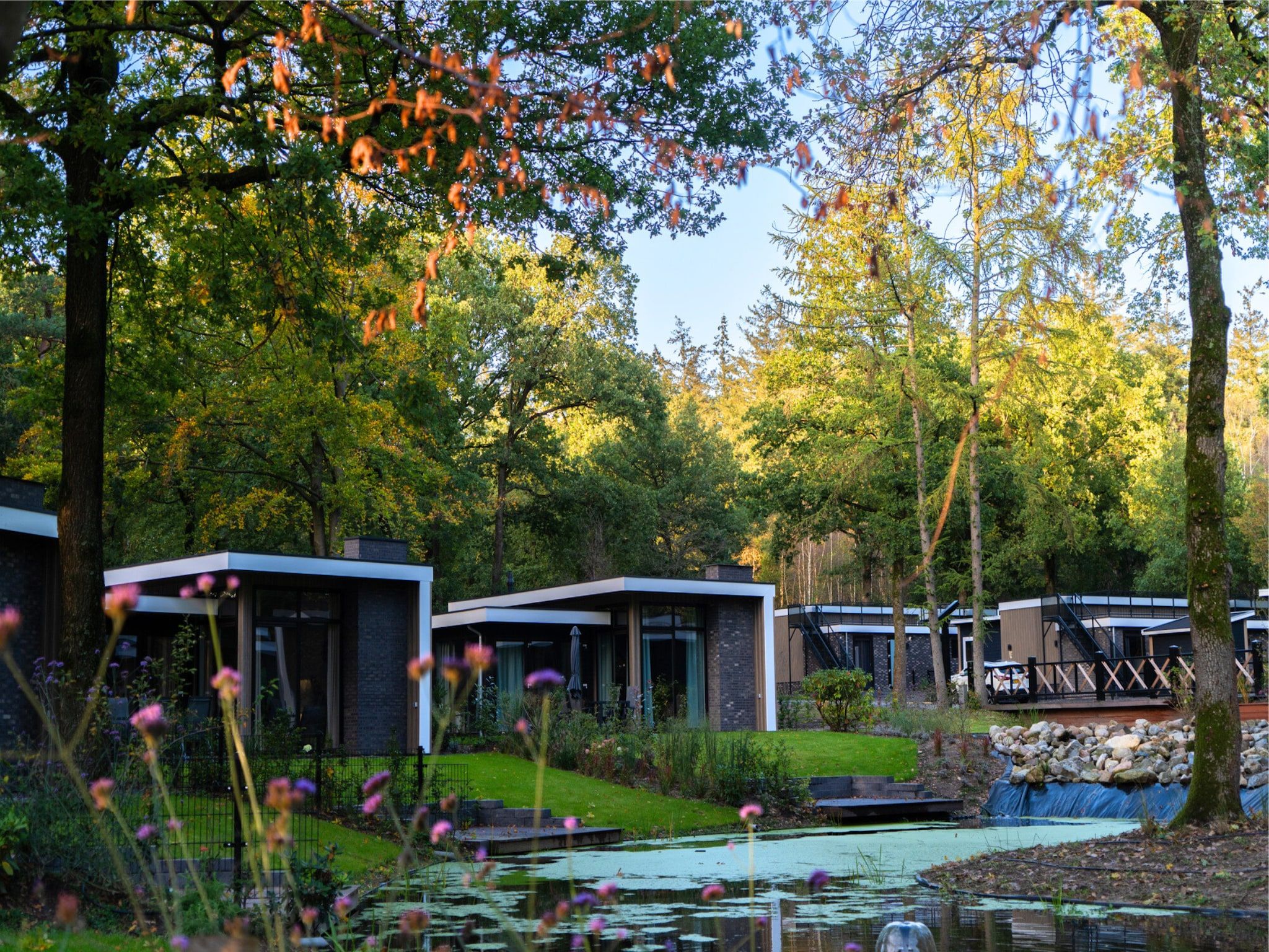 Parkfaciliteiten bij Vakantiepark De Rimboe & De Woeste Hoogte 39 in Hoenderloo