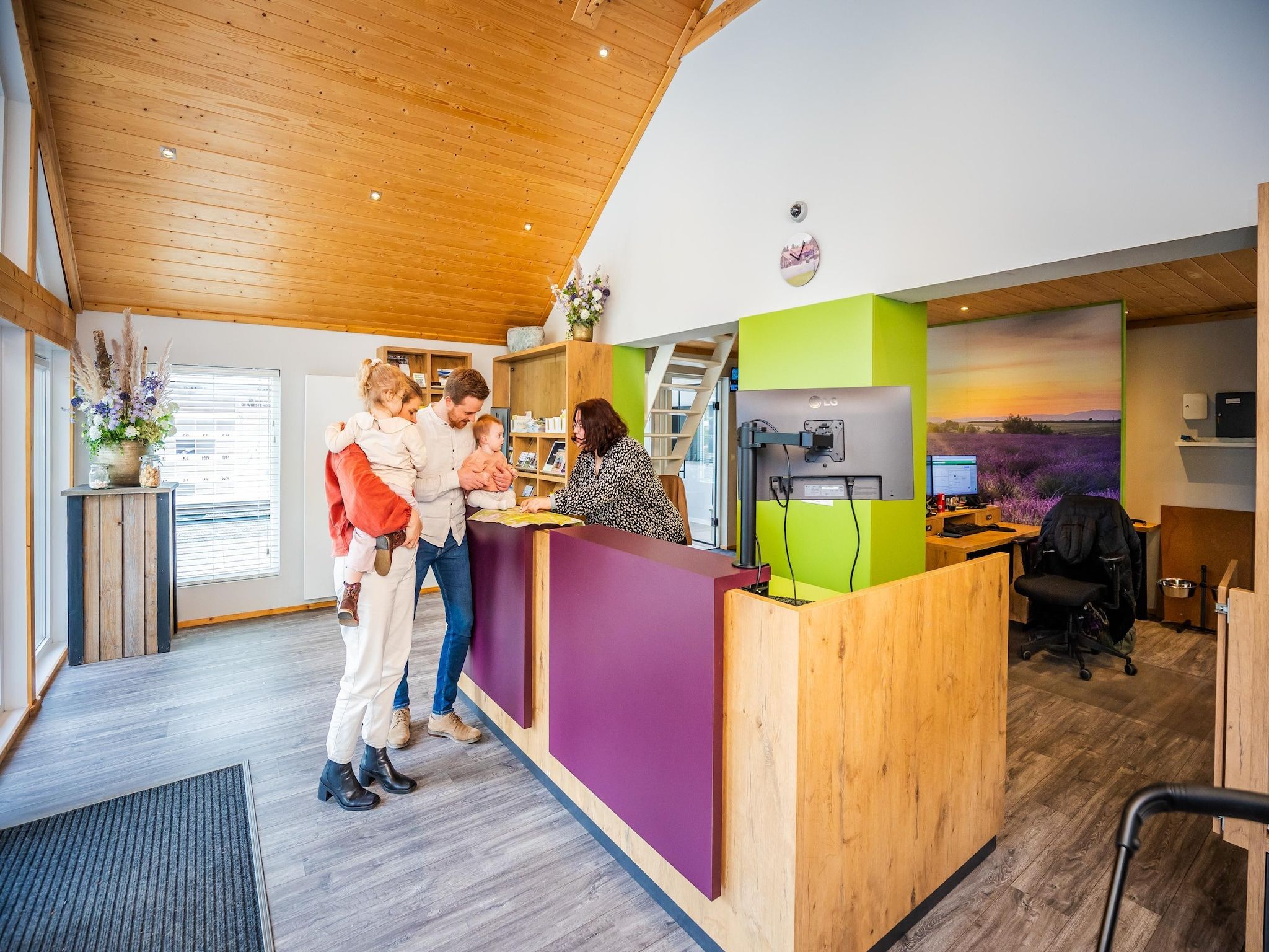 Parkfaciliteiten bij Vakantiepark De Rimboe & De Woeste Hoogte 39 in Hoenderloo