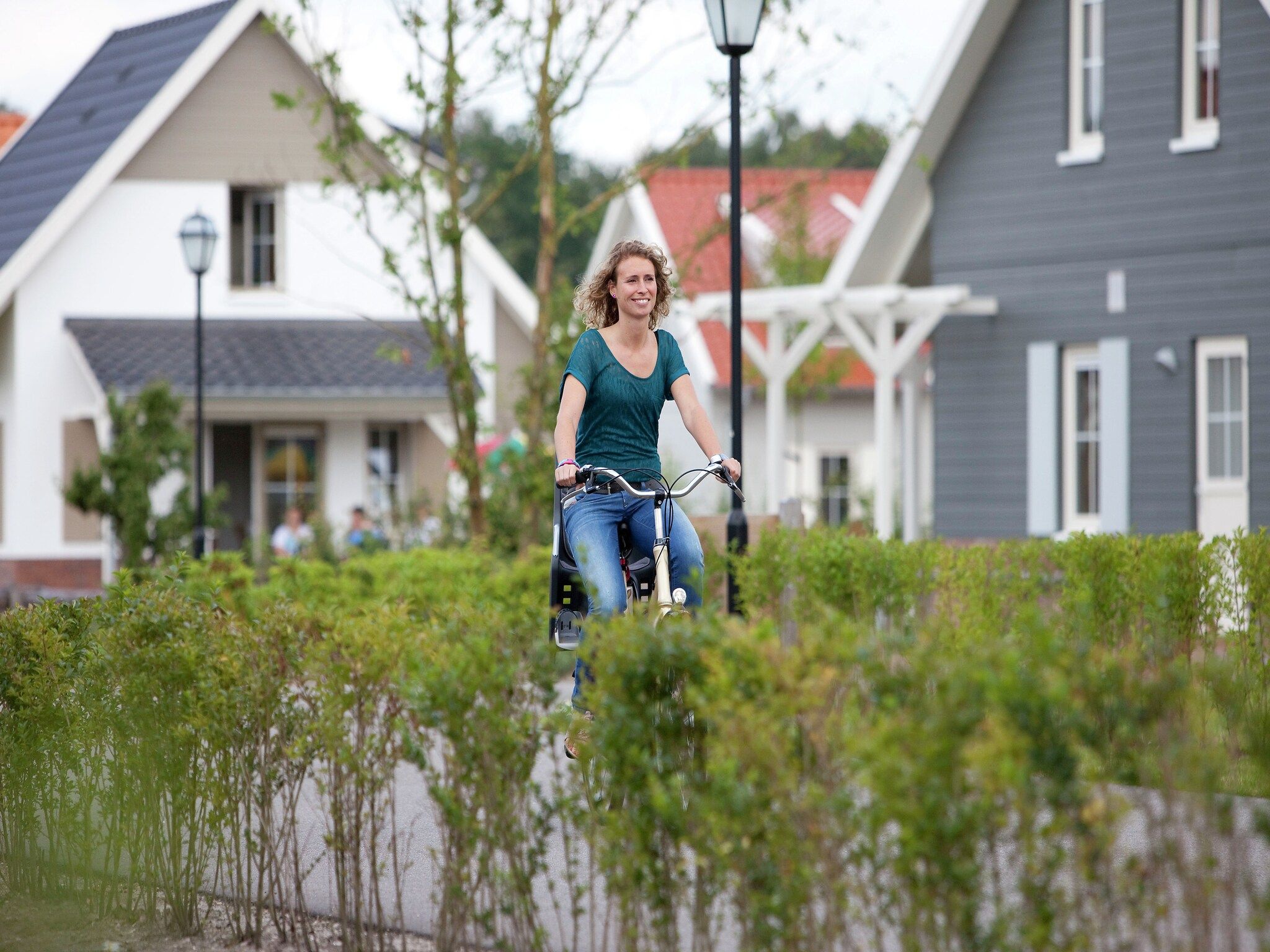 De buitenkant van Vakantiepark Klein Vink 22 in Arcen