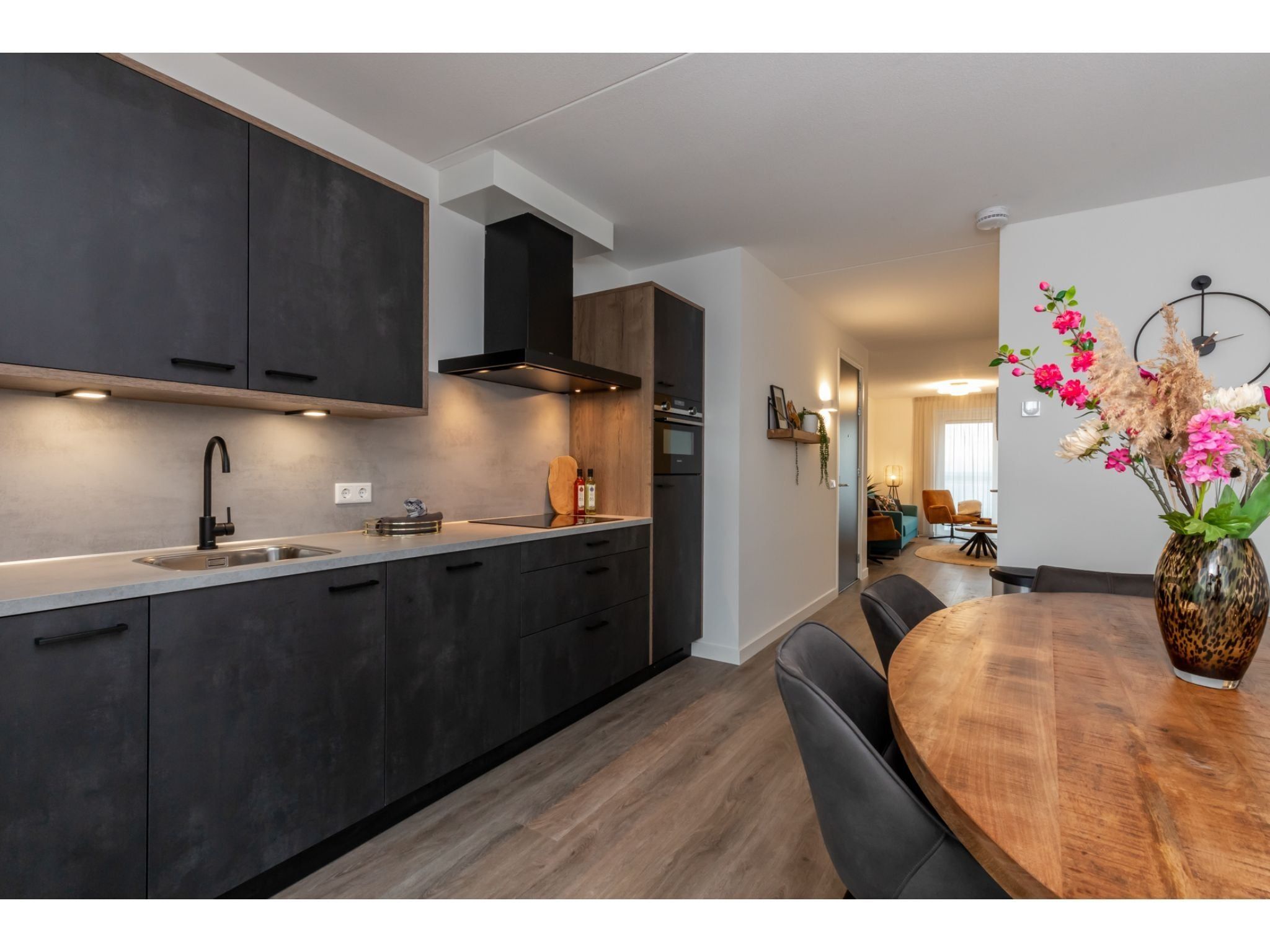De keuken van Havenweg 8-14 in St. Annaland