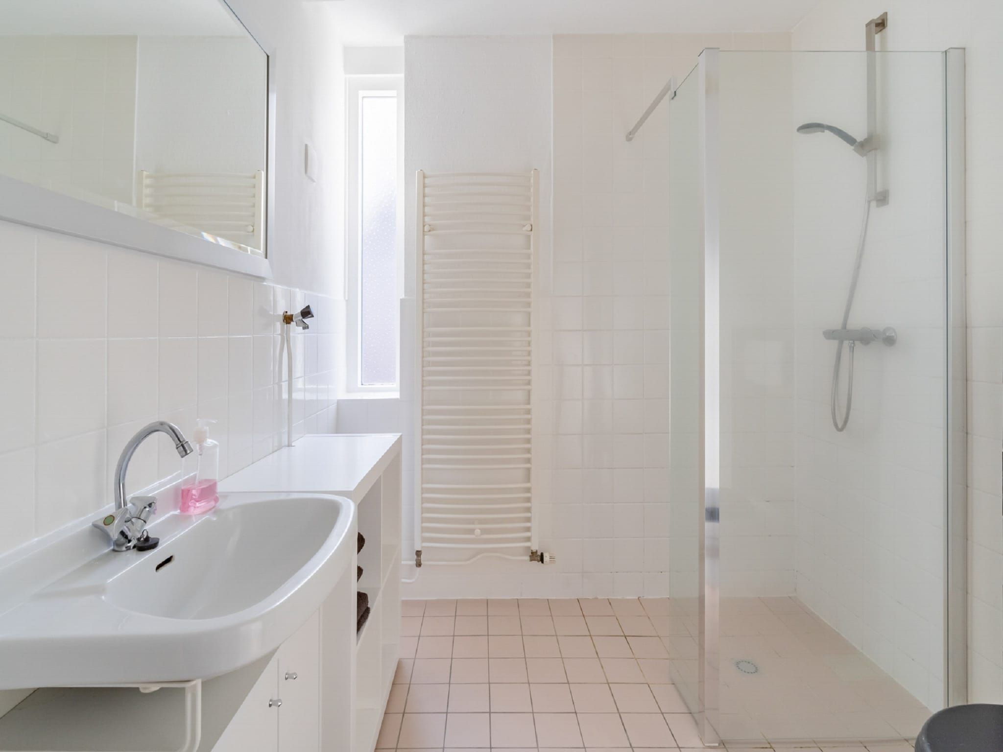 De badkamer van Zon Amour in Alkmaar